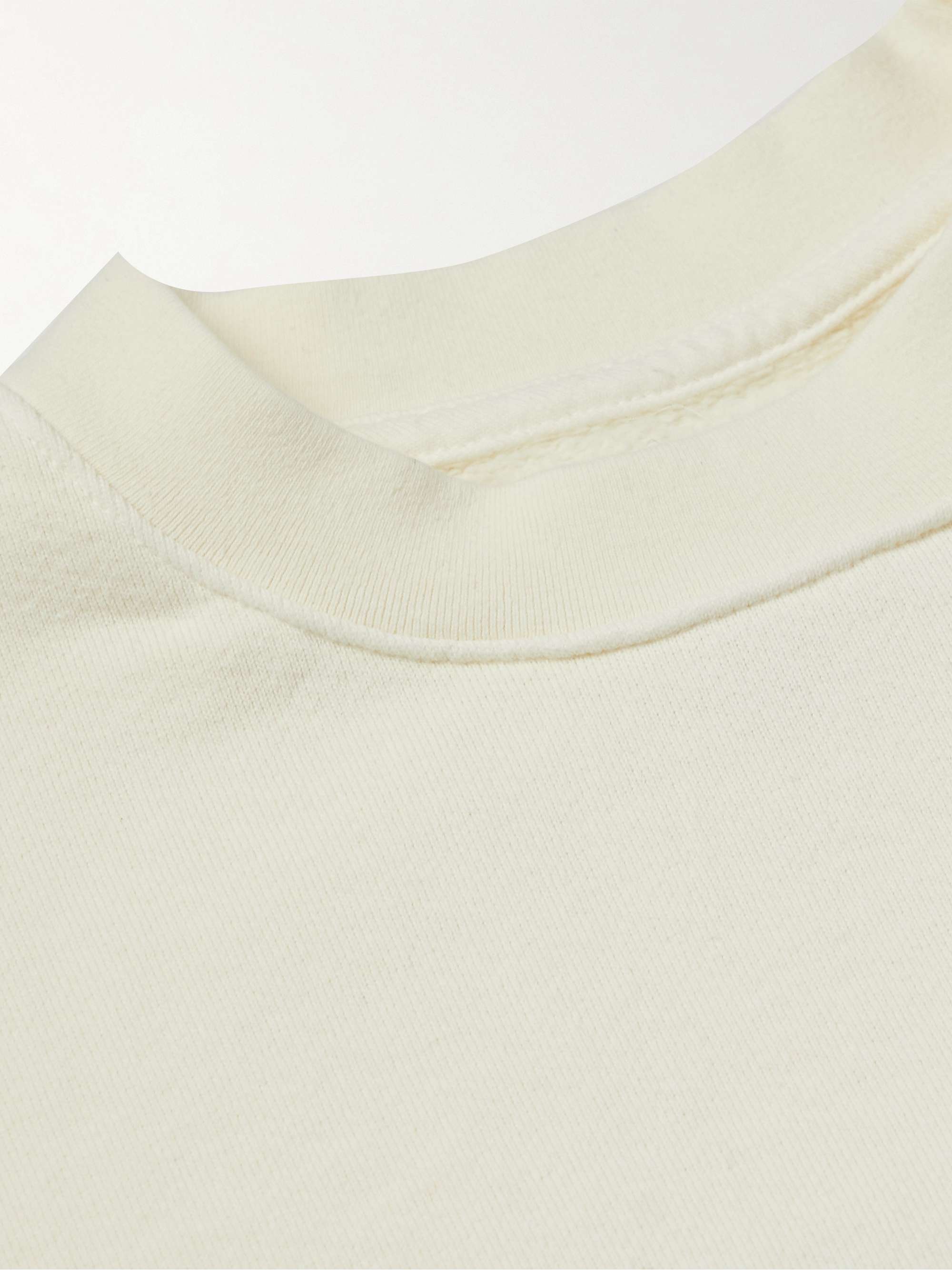 ONE OF THESE DAYS Printed Cotton-Jersey Sweatshirt