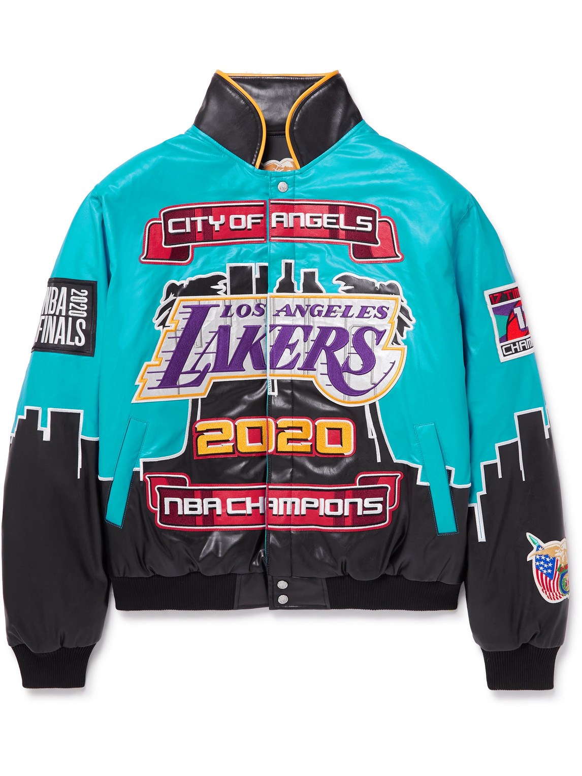 Jeff Hamilton - 2020 Lakers Vegan Championship jacket now