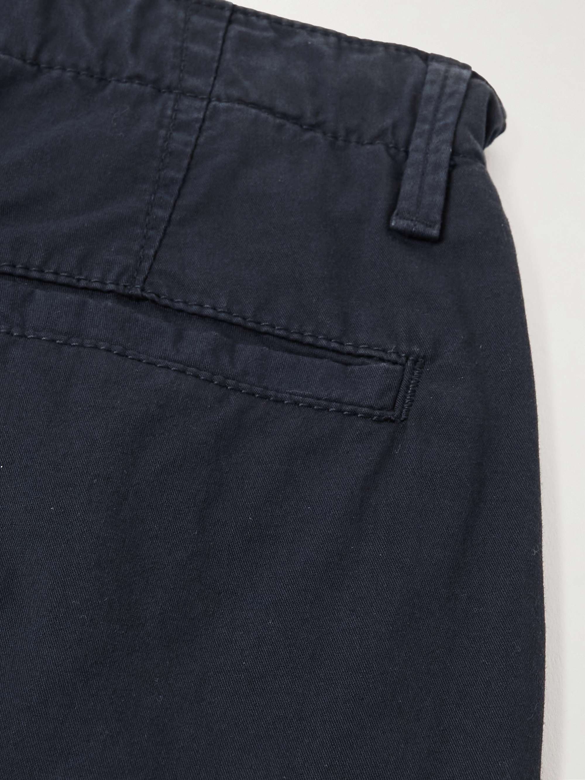 C.P. COMPANY KIDS Ages 12-14 Garment-Dyed Stretch-Cotton Gabardine Cargo Trousers
