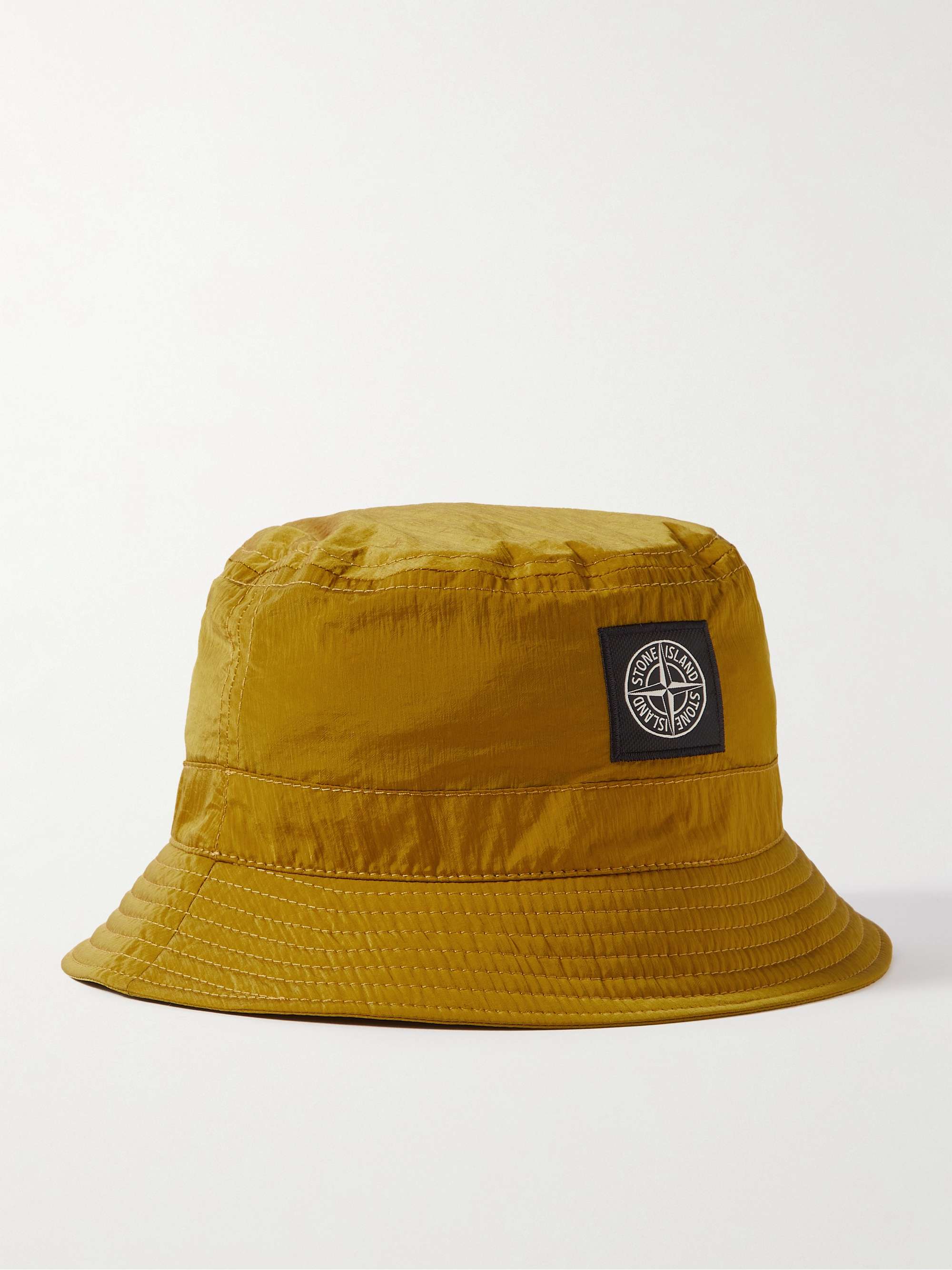 Tact Voorkeur Vlot STONE ISLAND JUNIOR Logo-Appliquéd Nylon Bucket Hat for Men | MR PORTER