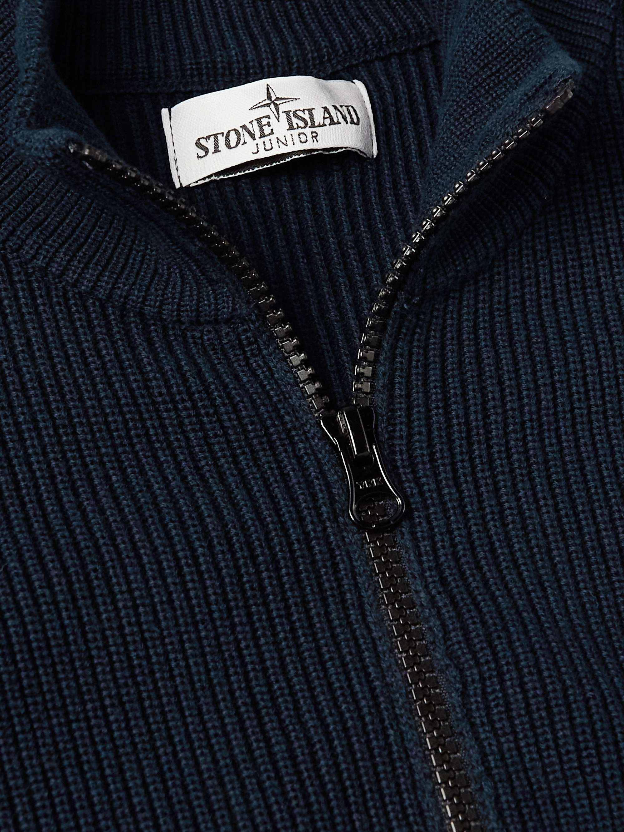 gilet zippé stone island