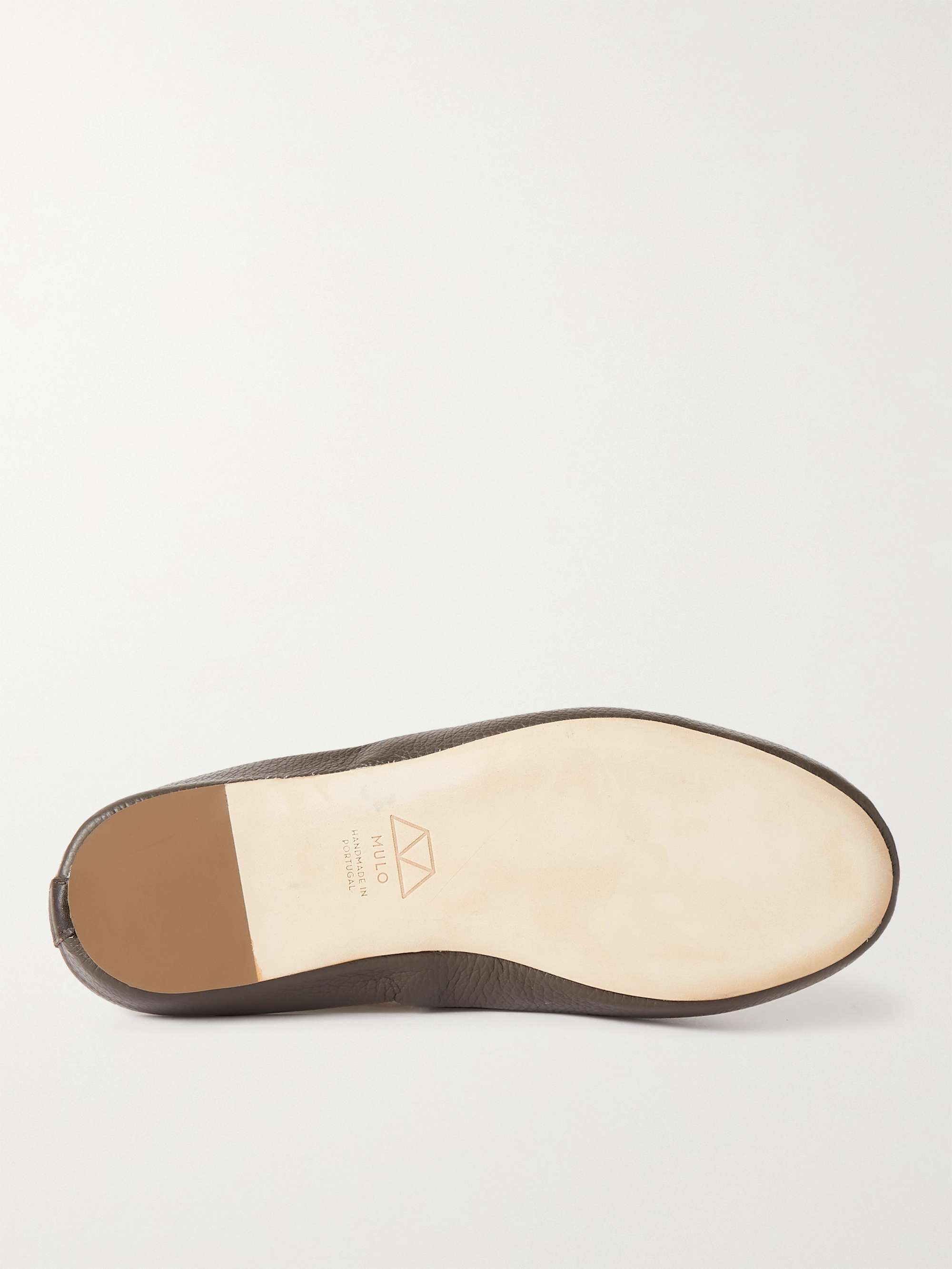 MULO Full-Grain Leather Slippers
