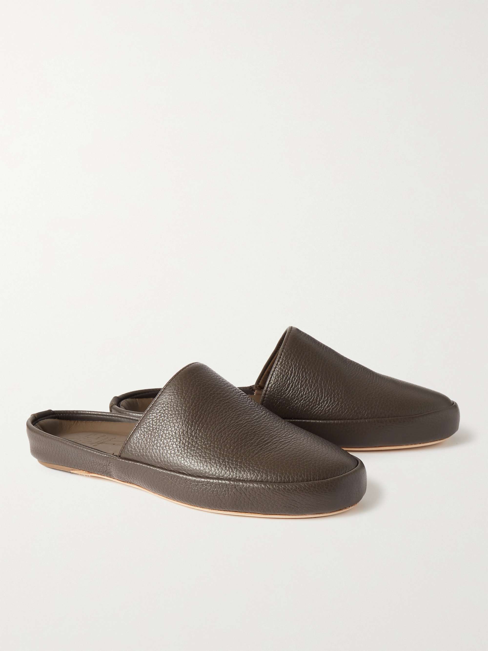 MULO Full-Grain Leather Slippers