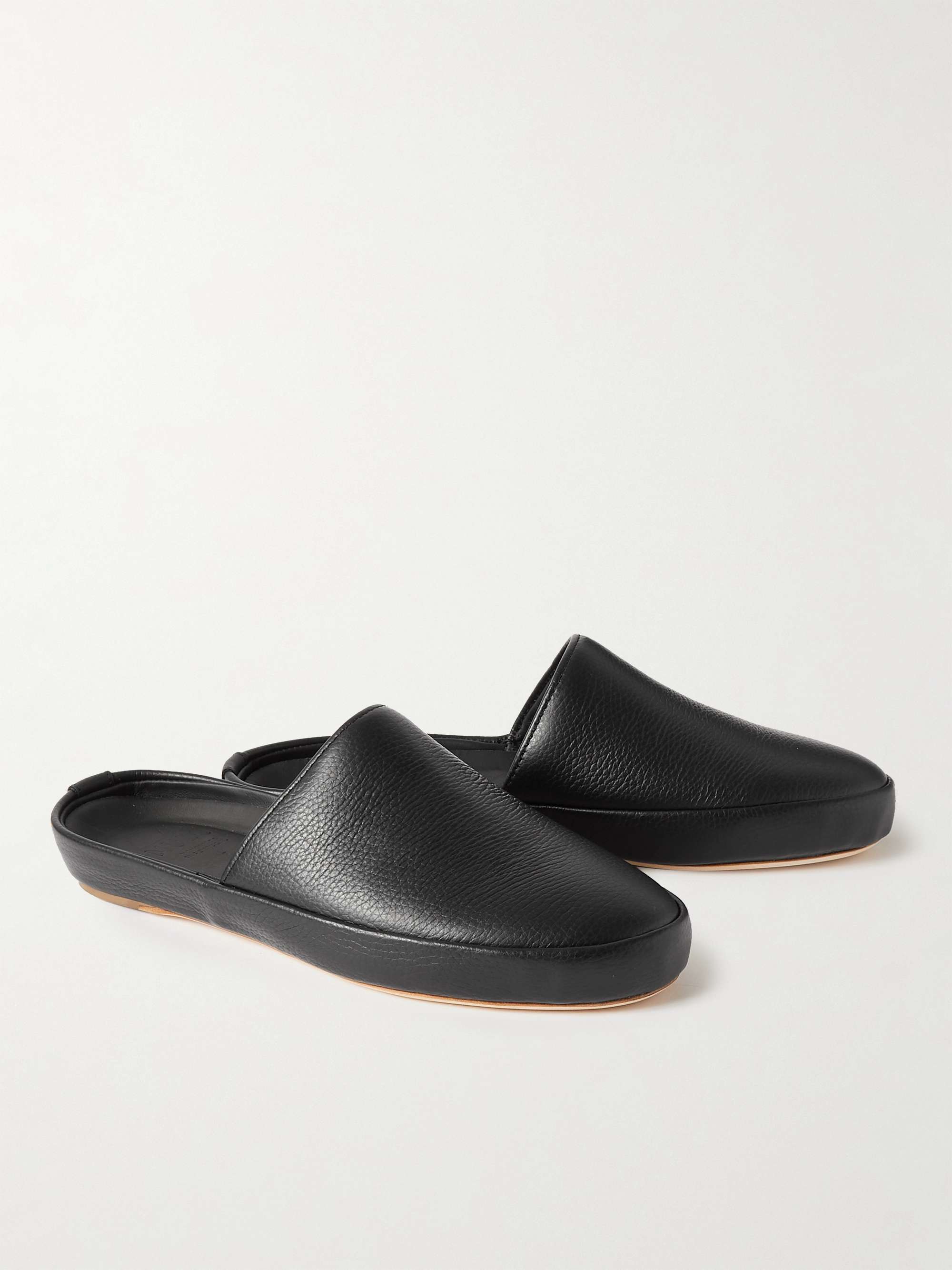 MULO Full-Grain Leather Slippers
