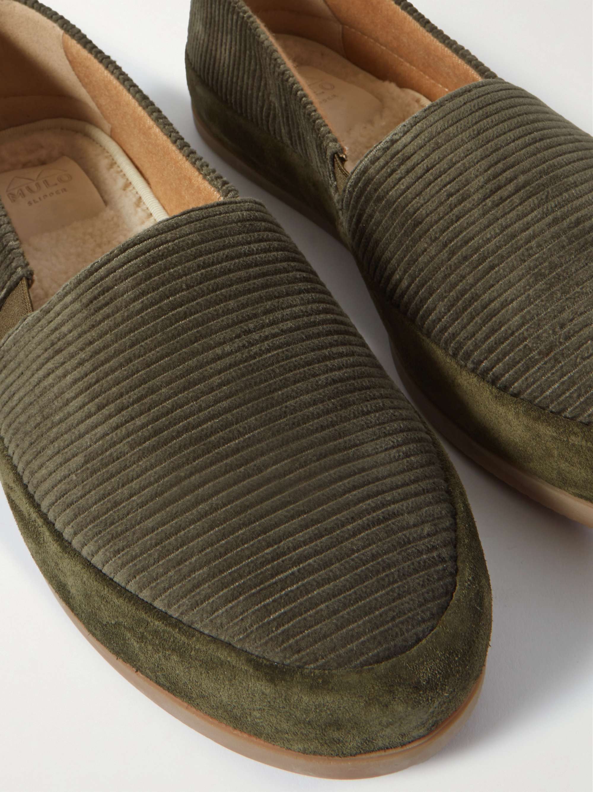 MULO Cotton-Corduroy Slippers