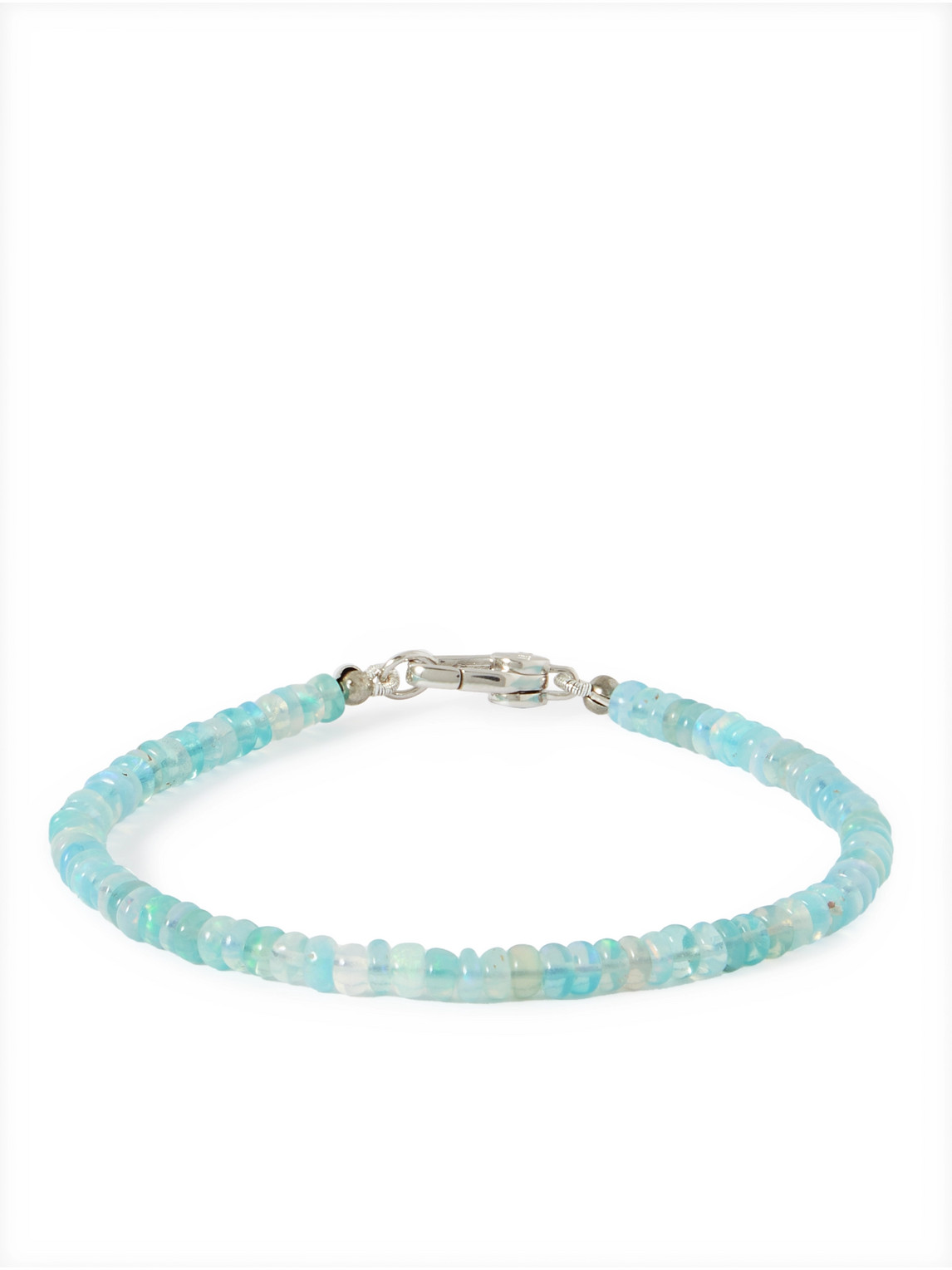 ® Wonder Sterling Silver, Opal and Enamel Beaded Bracelet