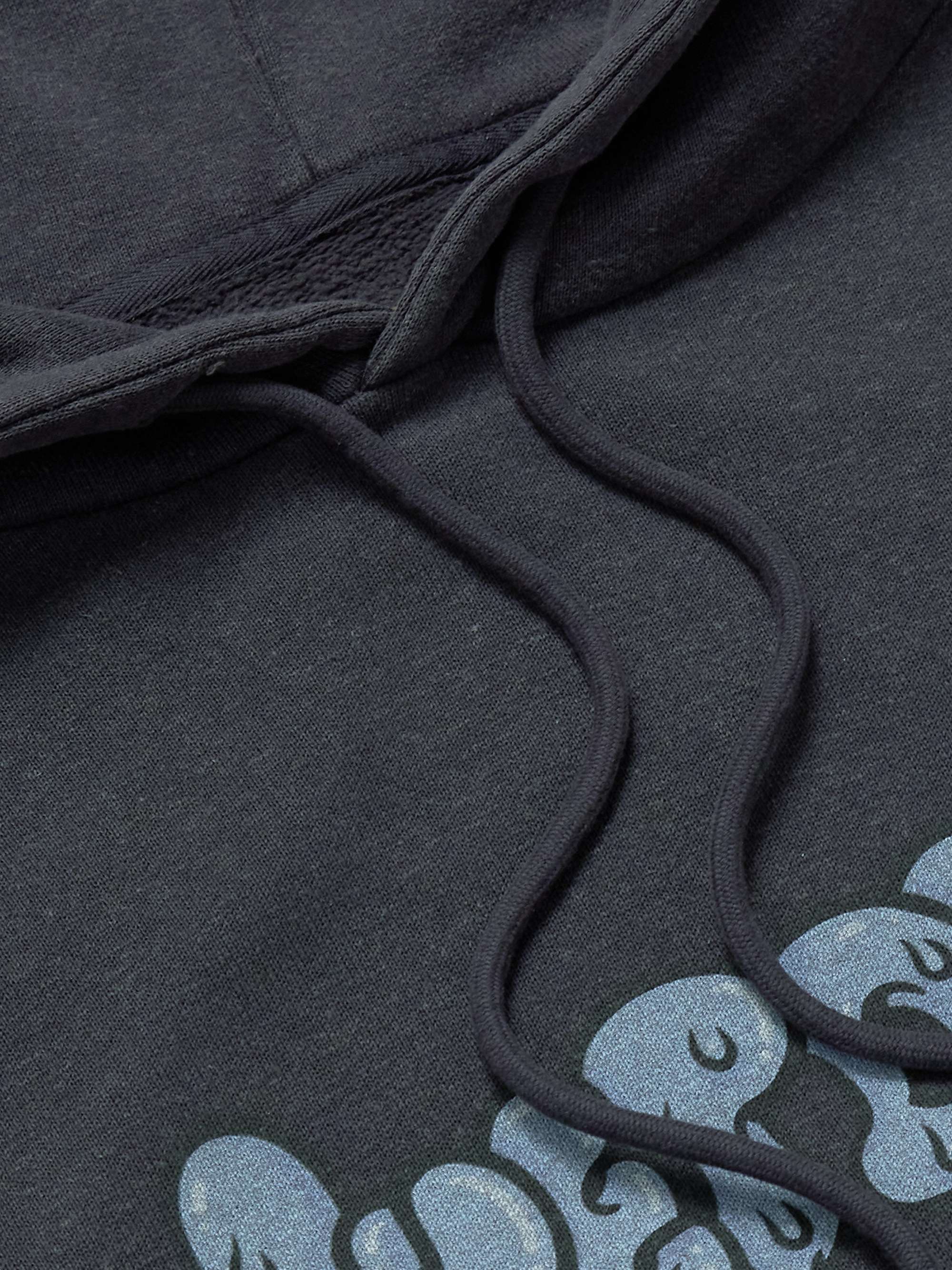 POLITE WORLDWIDE Printed Hemp and Cotton-Blend Jersey Hoodie
