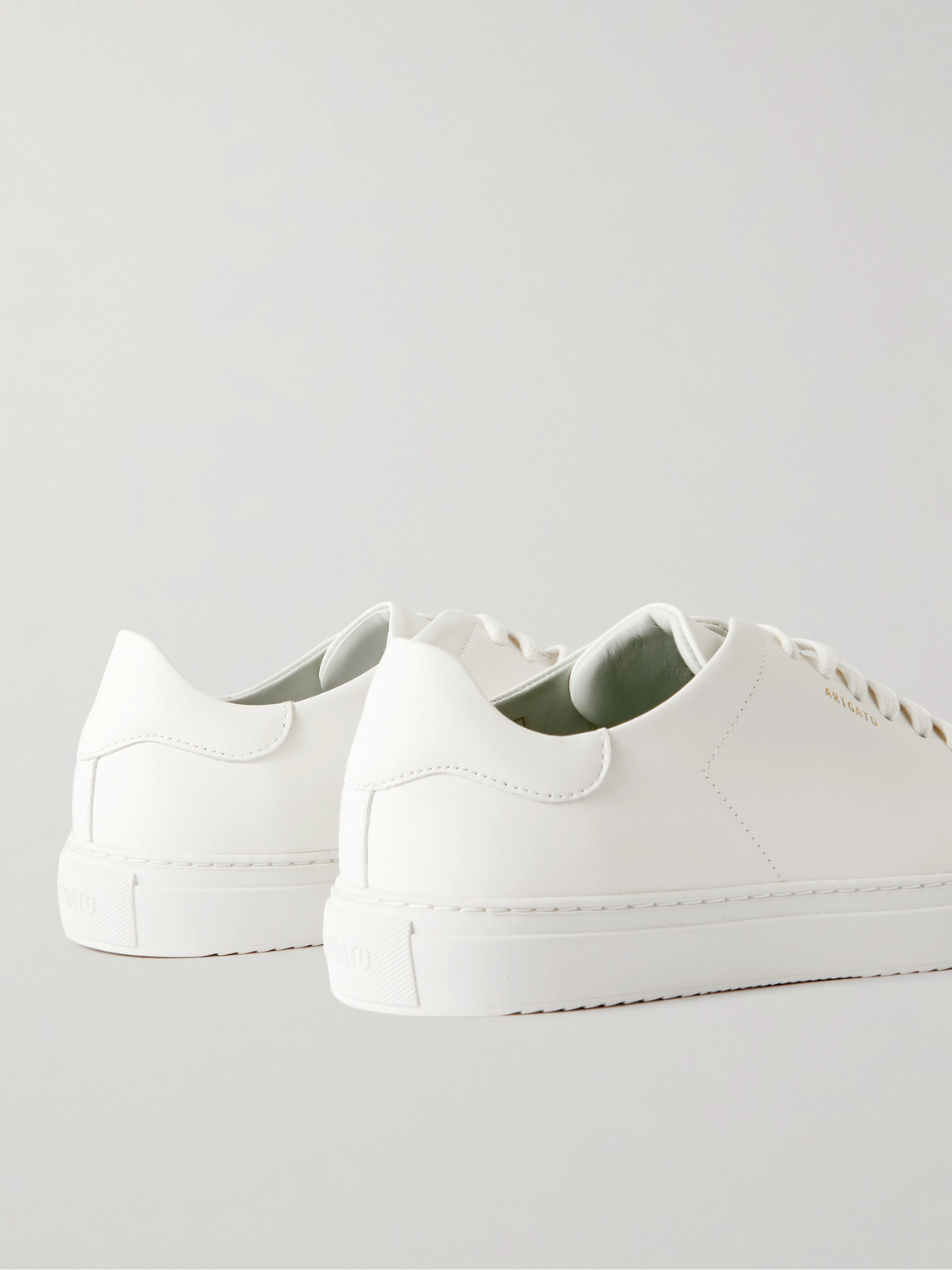 Shop Axel Arigato Clean 90 Leather Sneakers In White