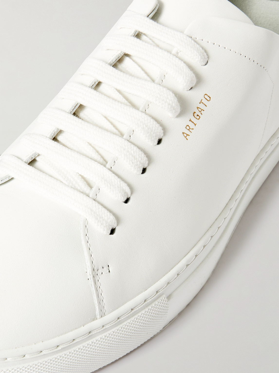 Shop Axel Arigato Clean 90 Leather Sneakers In White