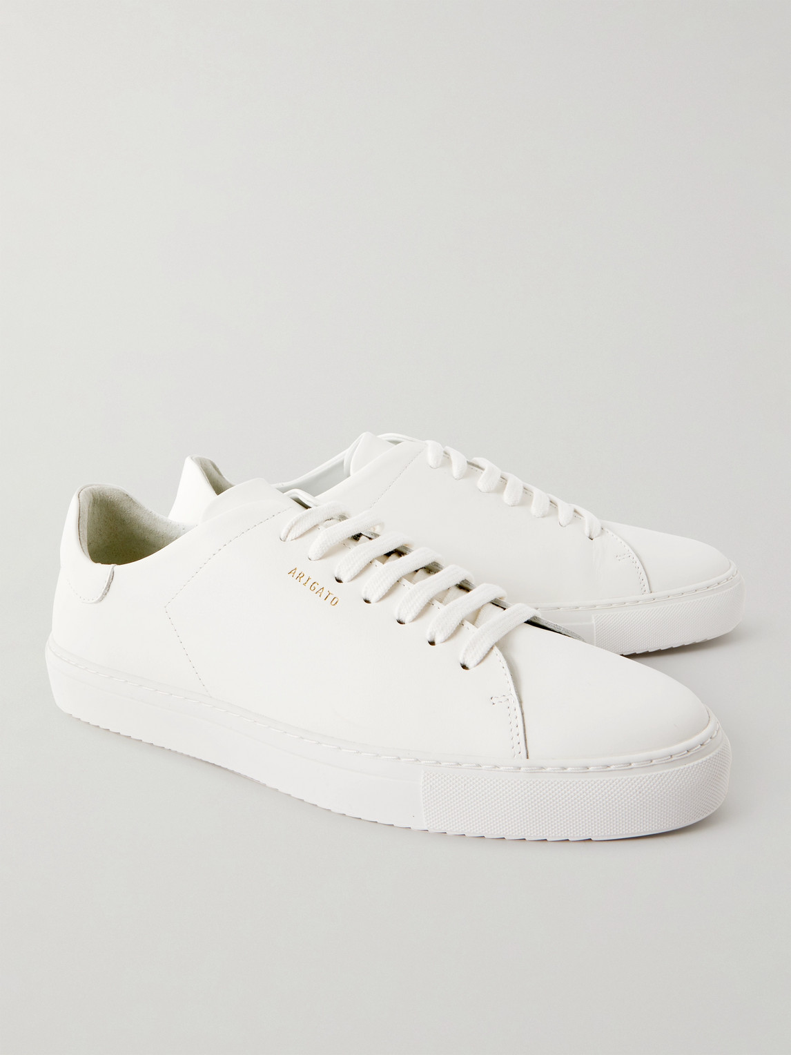 Shop Axel Arigato Clean 90 Leather Sneakers In White