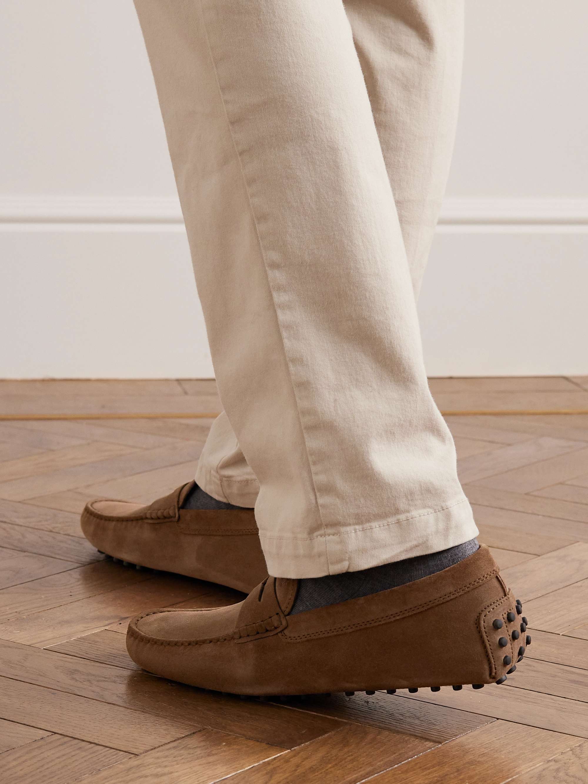 TOD'S Gommino Suede Driving Shoes