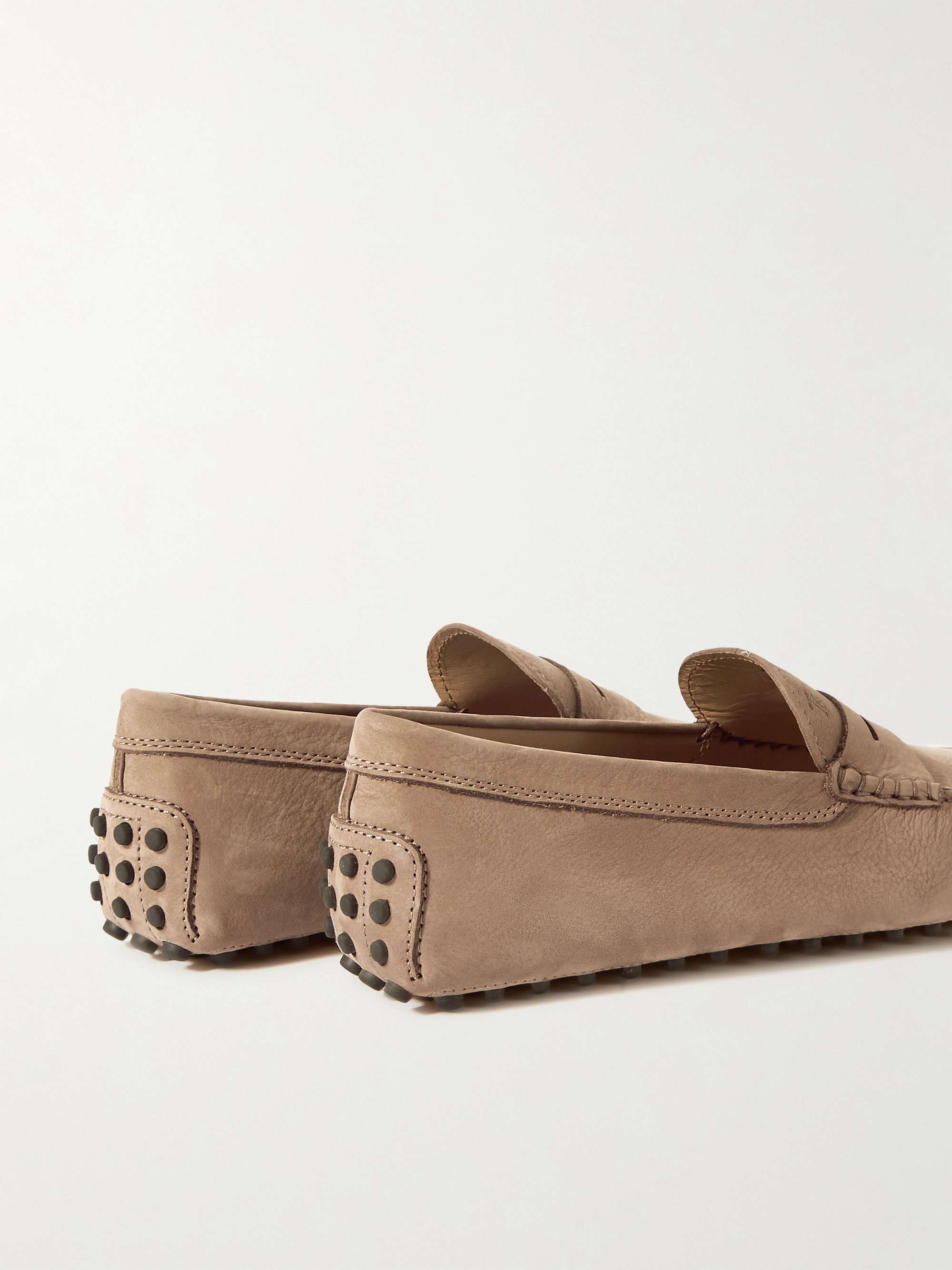 TOD'S Gommino Nubuck Driving Shoes