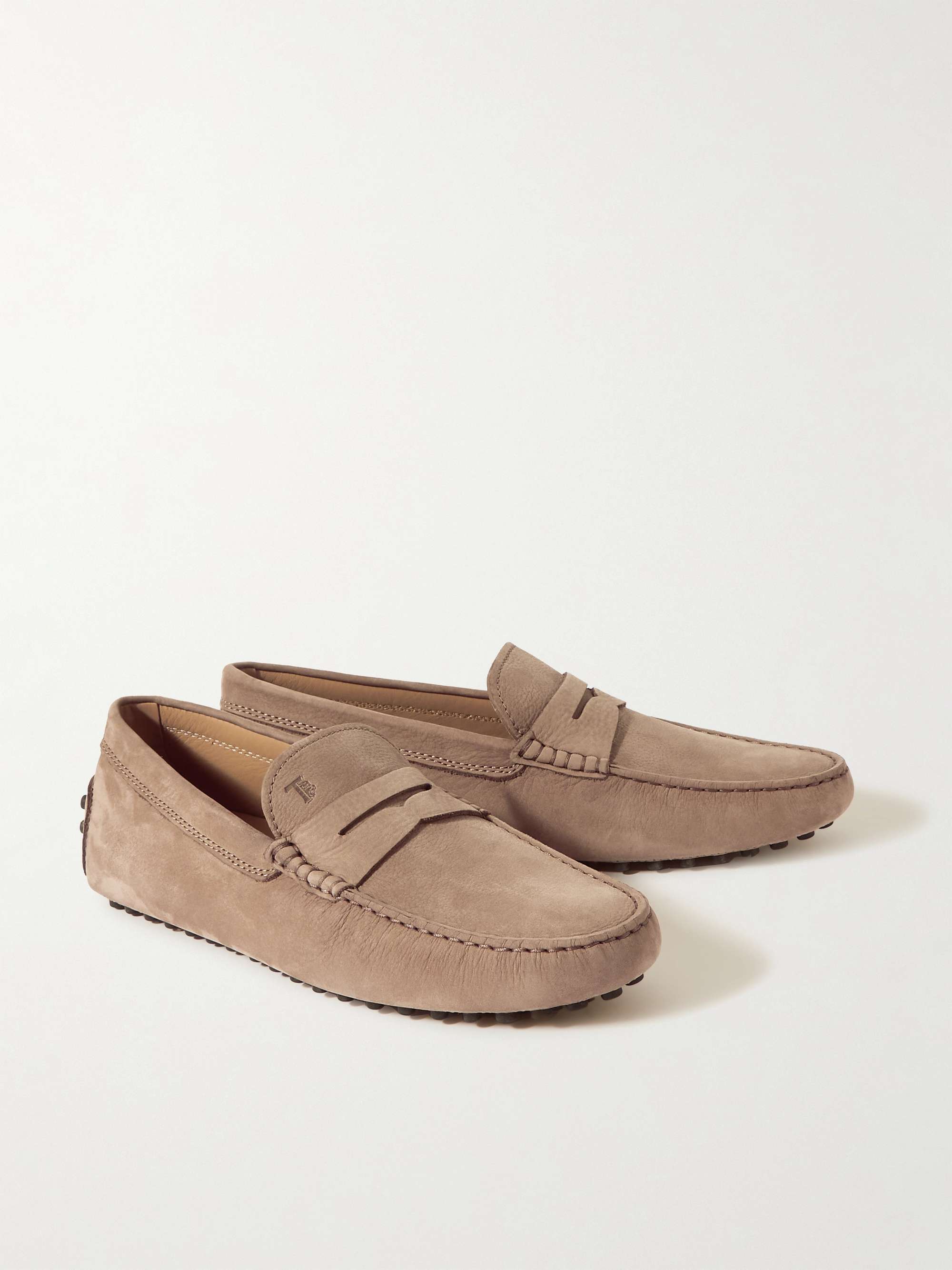 TOD'S Gommino Nubuck Driving Shoes