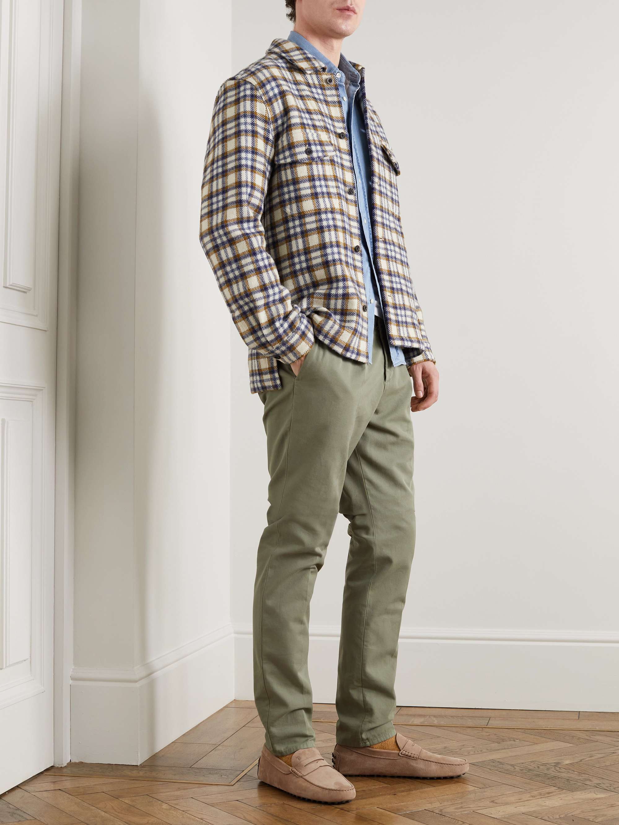 TOD'S Gommino Nubuck Driving Shoes