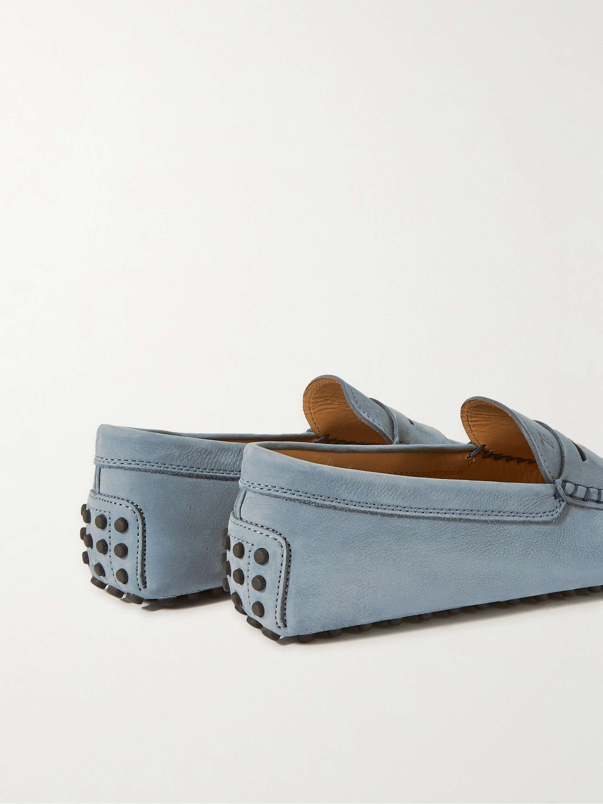 TOD'S Gommino Nubuck Driving Shoes