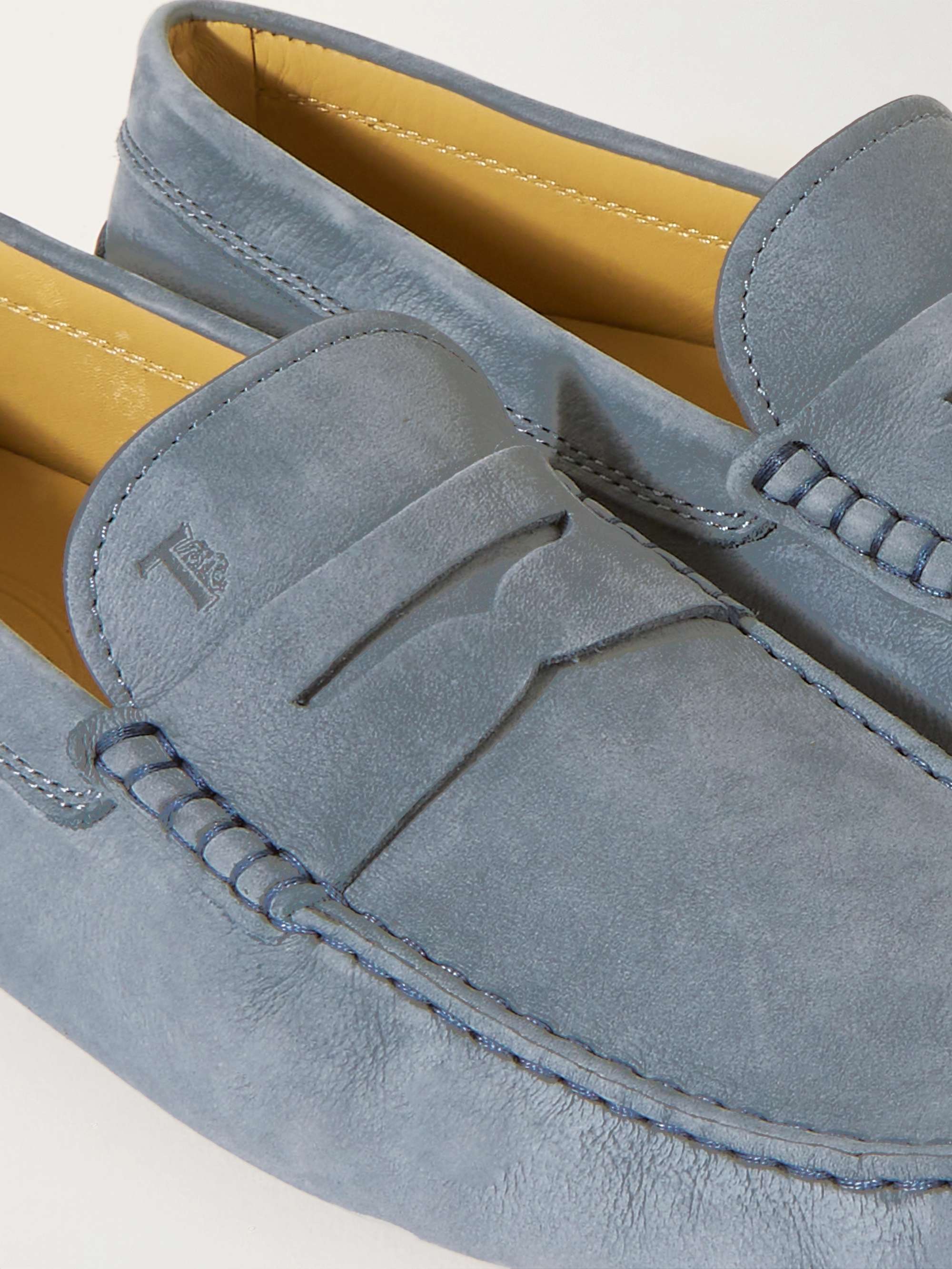 TOD'S Gommino Nubuck Driving Shoes