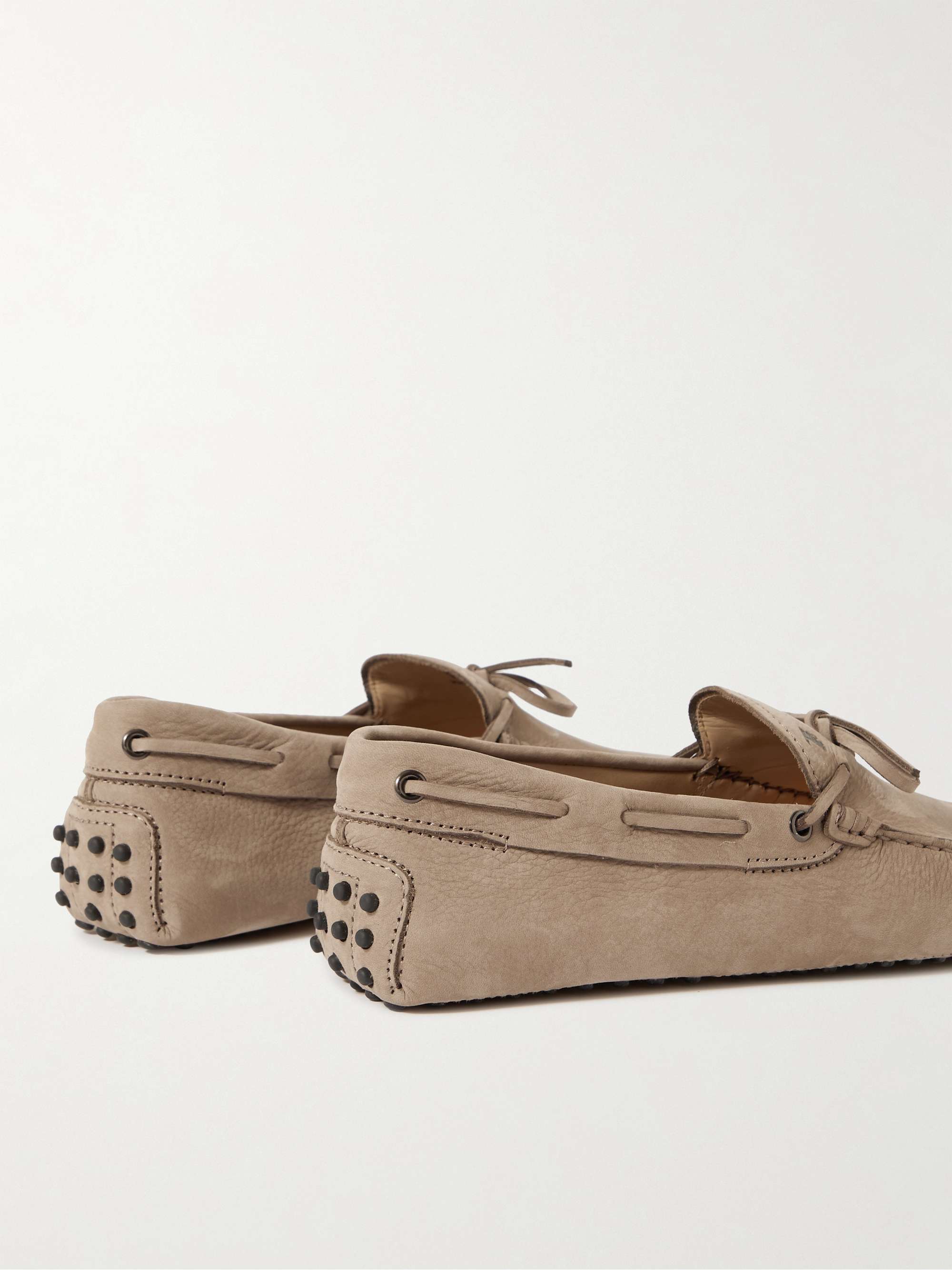 TOD'S Gommino Nubuck Driving Shoes