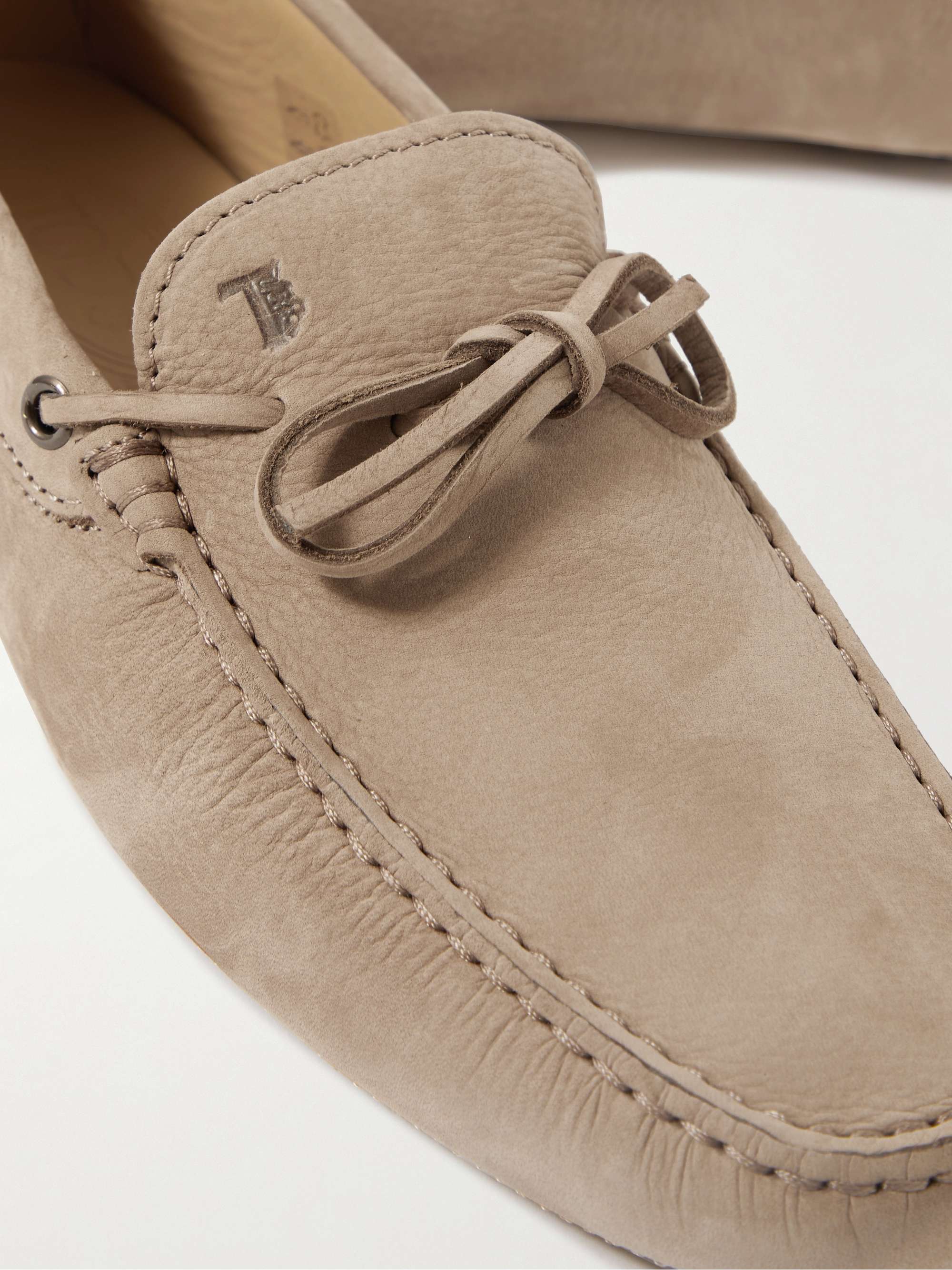 TOD'S Gommino Nubuck Driving Shoes