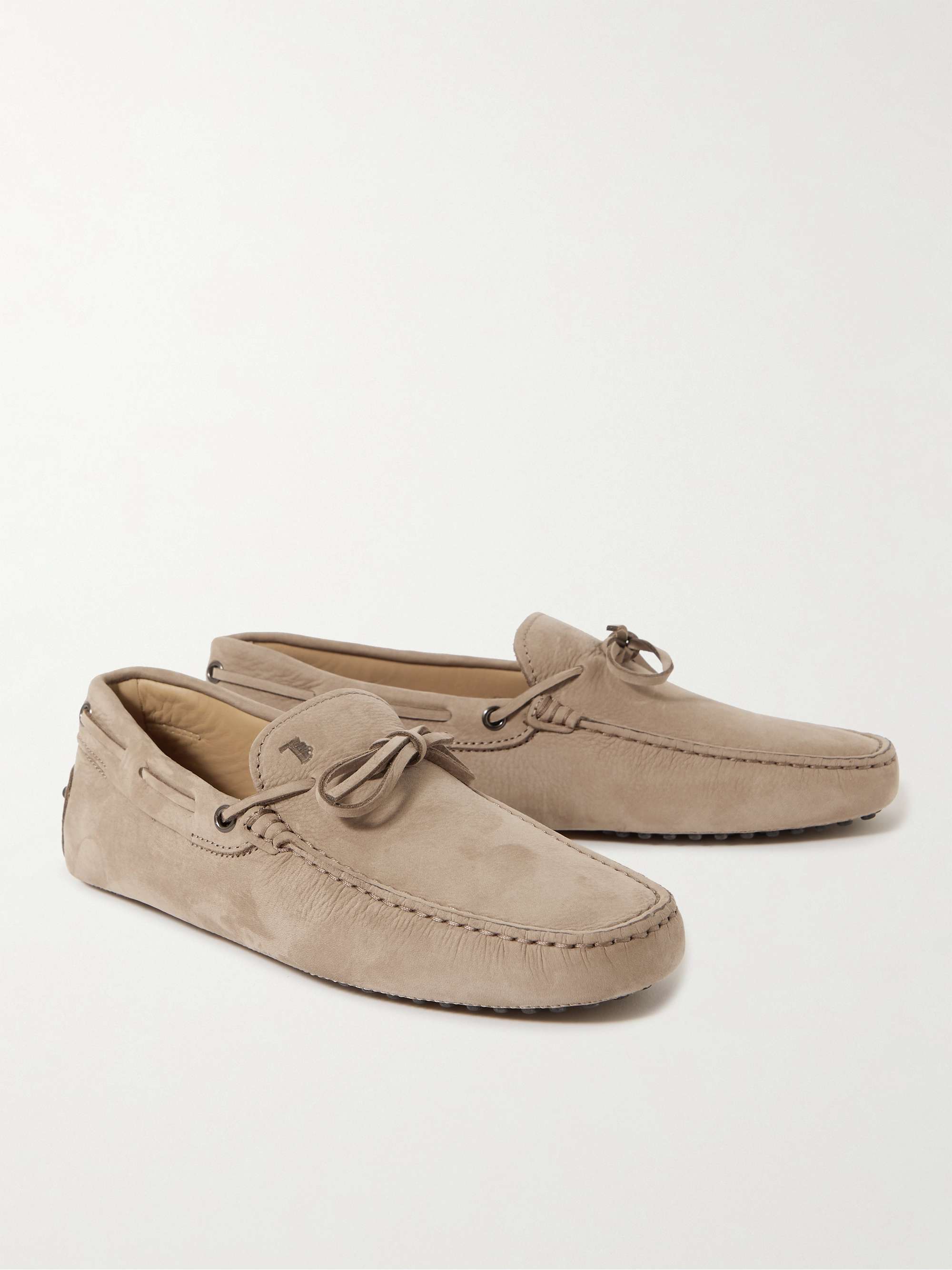 TOD'S Gommino Nubuck Driving Shoes