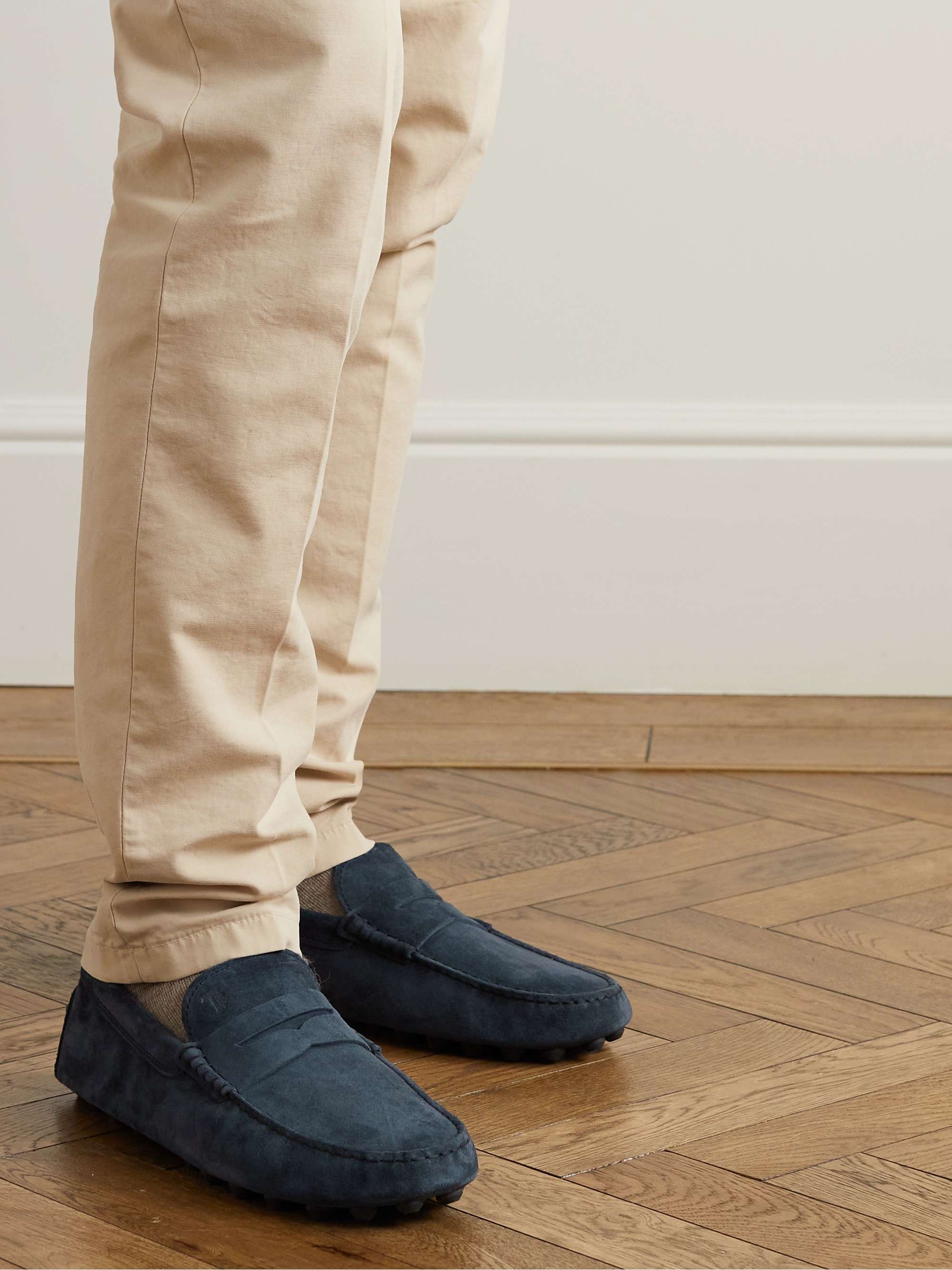 TOD'S Gommino Suede Driving Shoes