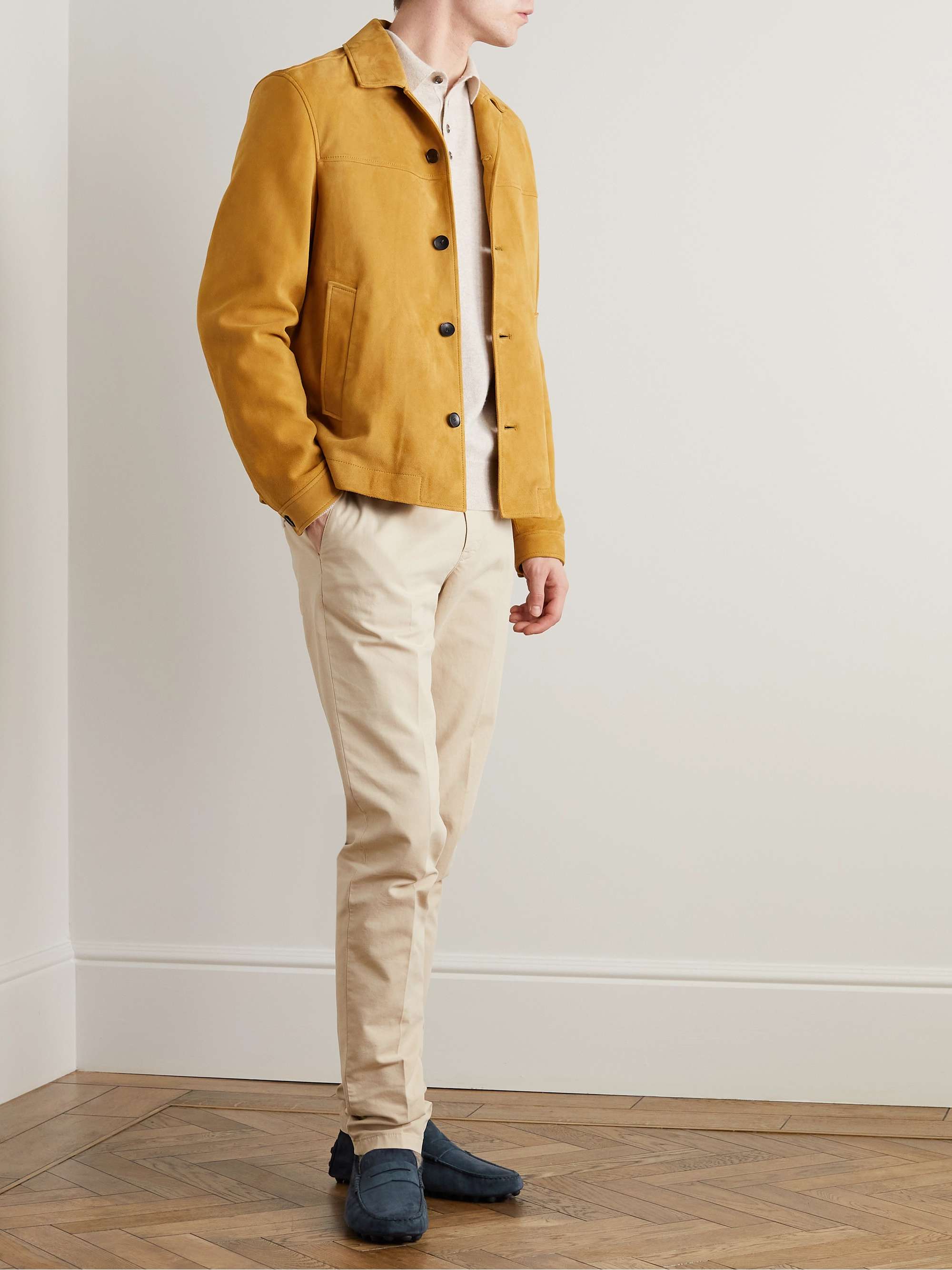 TOD'S Gommino Suede Driving Shoes