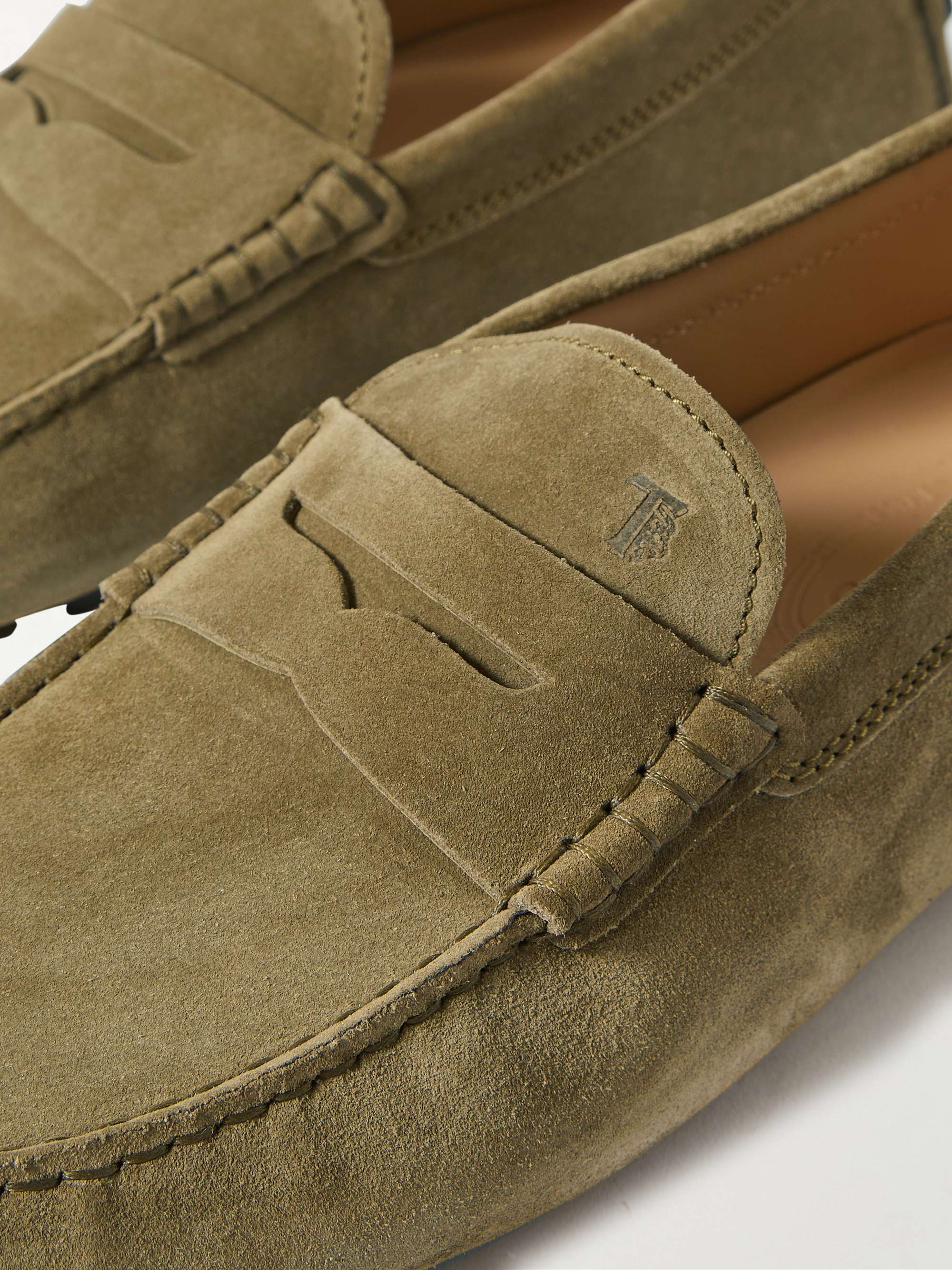 TOD'S Gommino Suede Driving Shoes