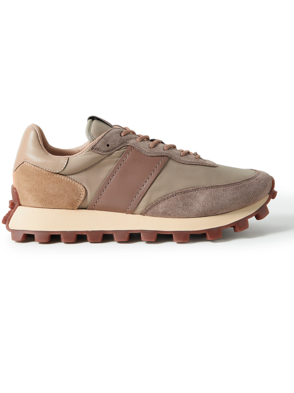 Tod's 1t Paneled Low-top Sneakers In Neutrals