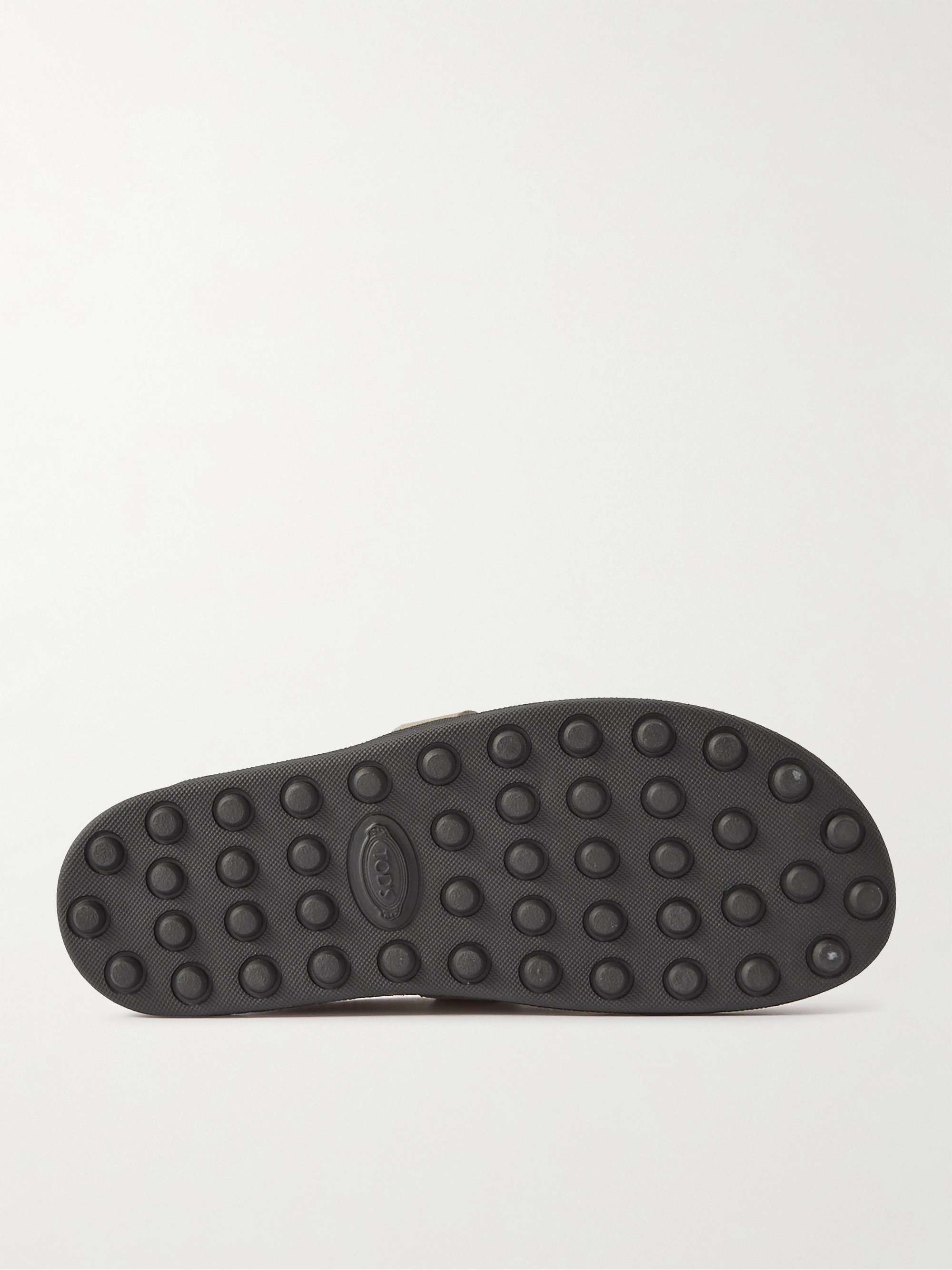 TOD'S T Timeless Suede Mules