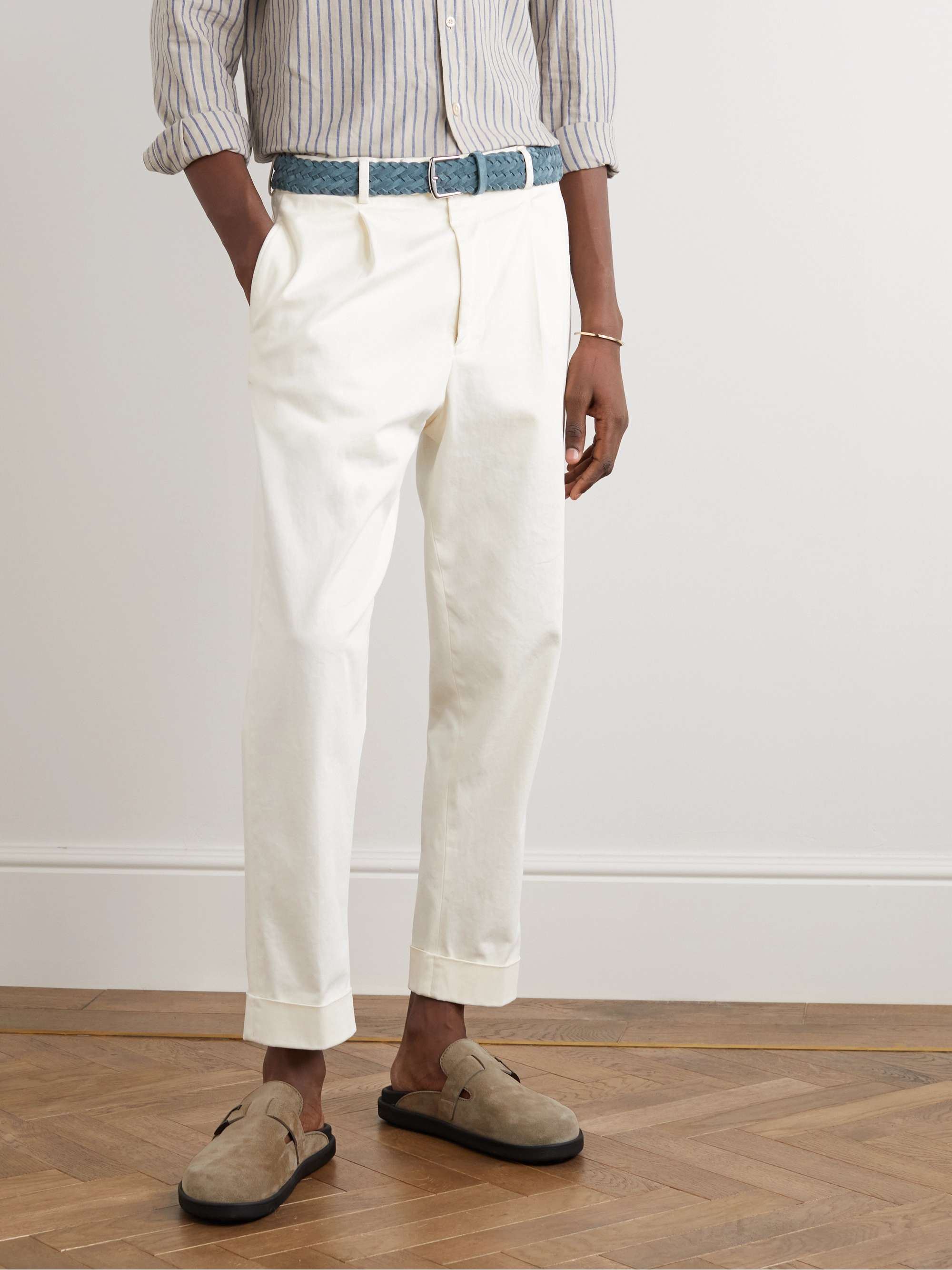 TOD'S T Timeless Suede Mules