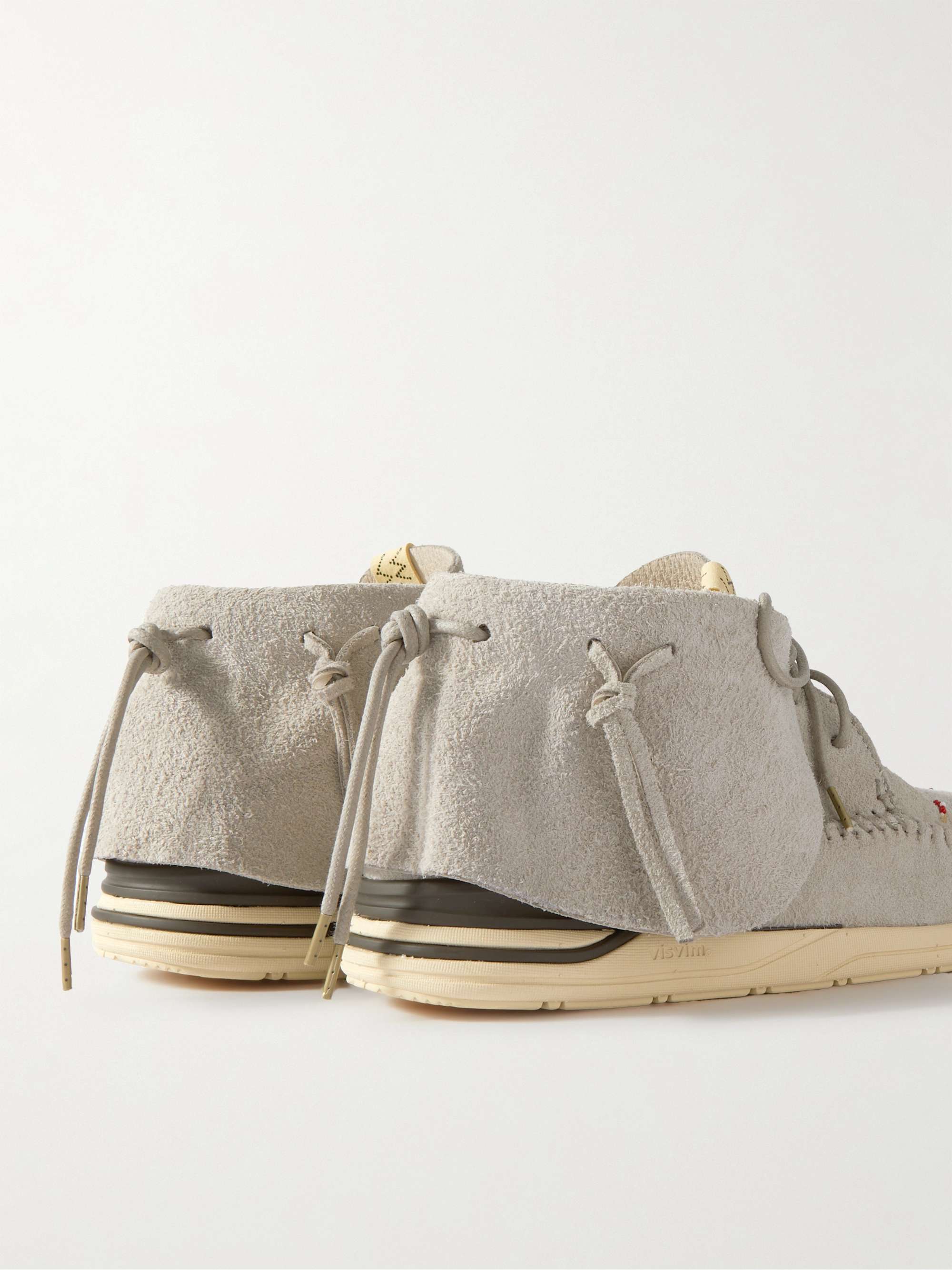 VISVIM FBT Lhamo-Folk Suede Boots