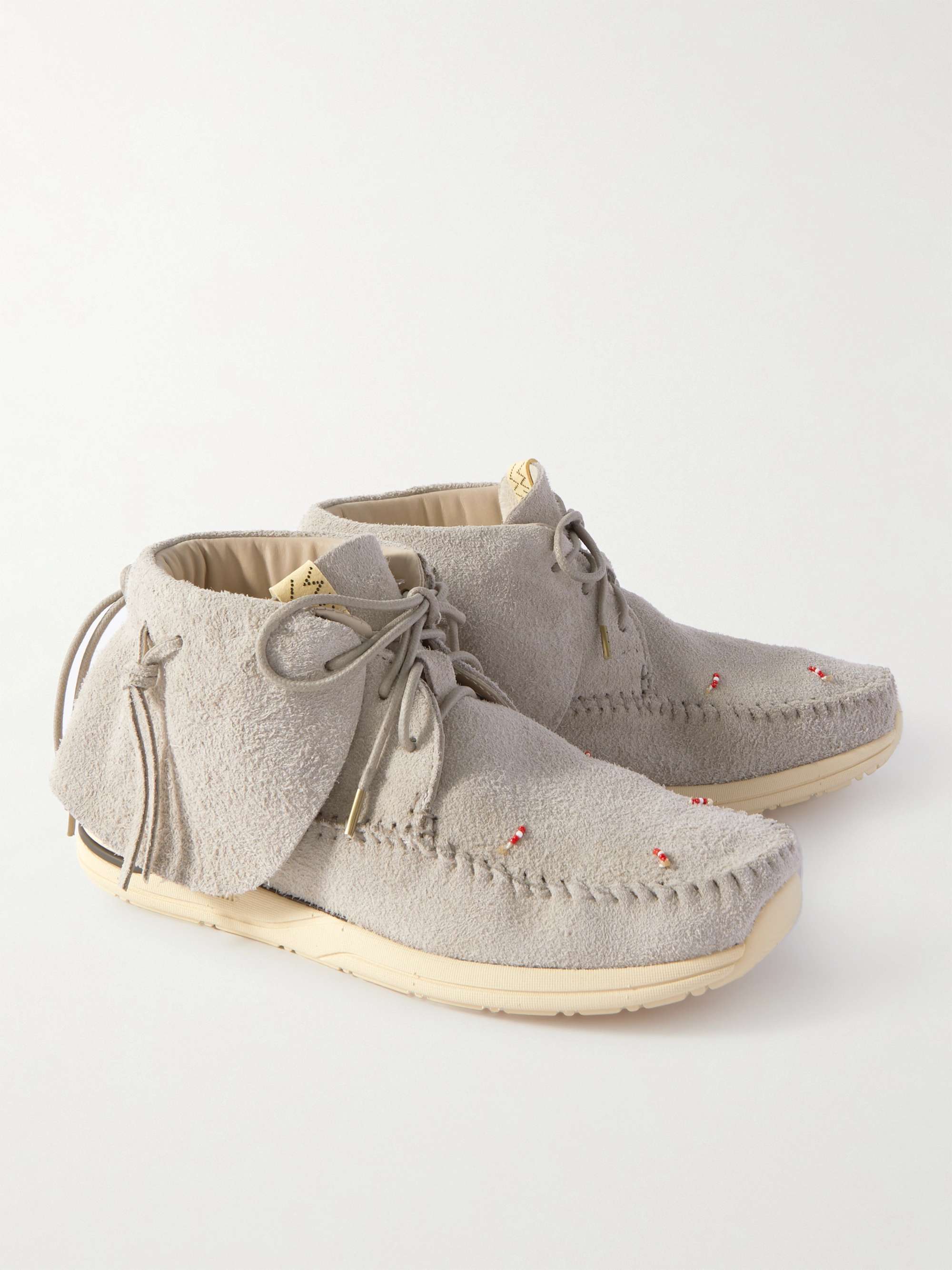 VISVIM FBT Lhamo-Folk Suede Boots