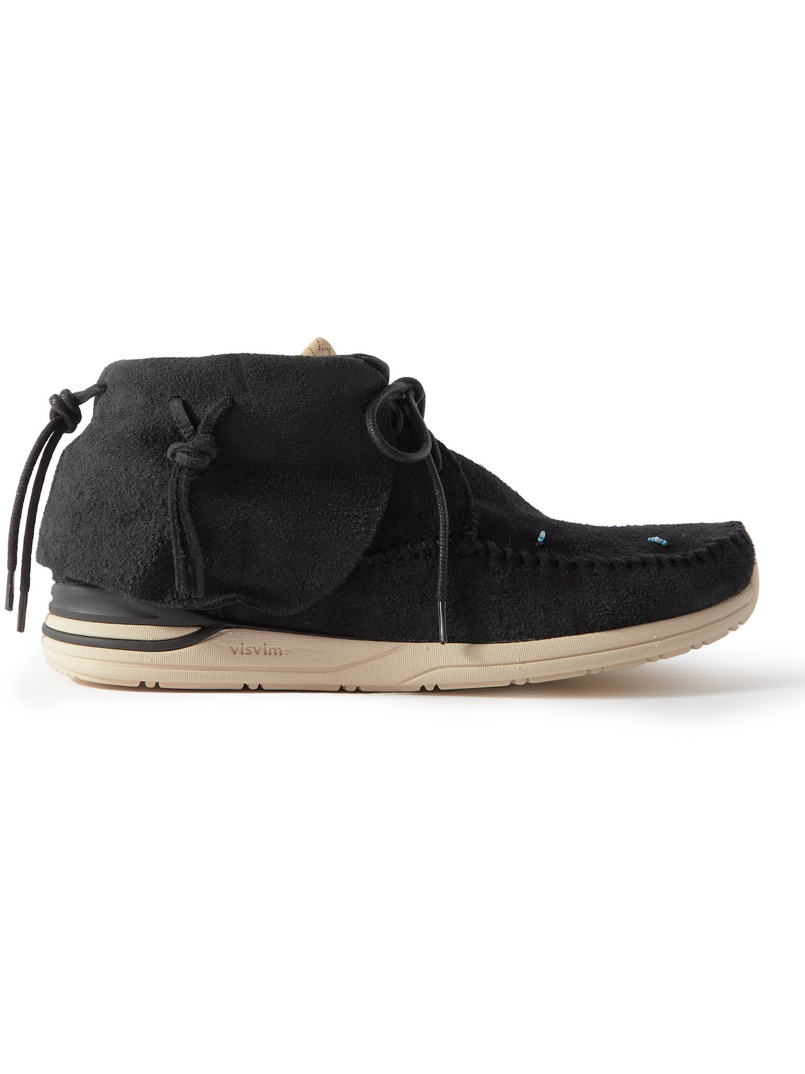 VISVIM FBT LHAMO-FOLK SUEDE BOOTS