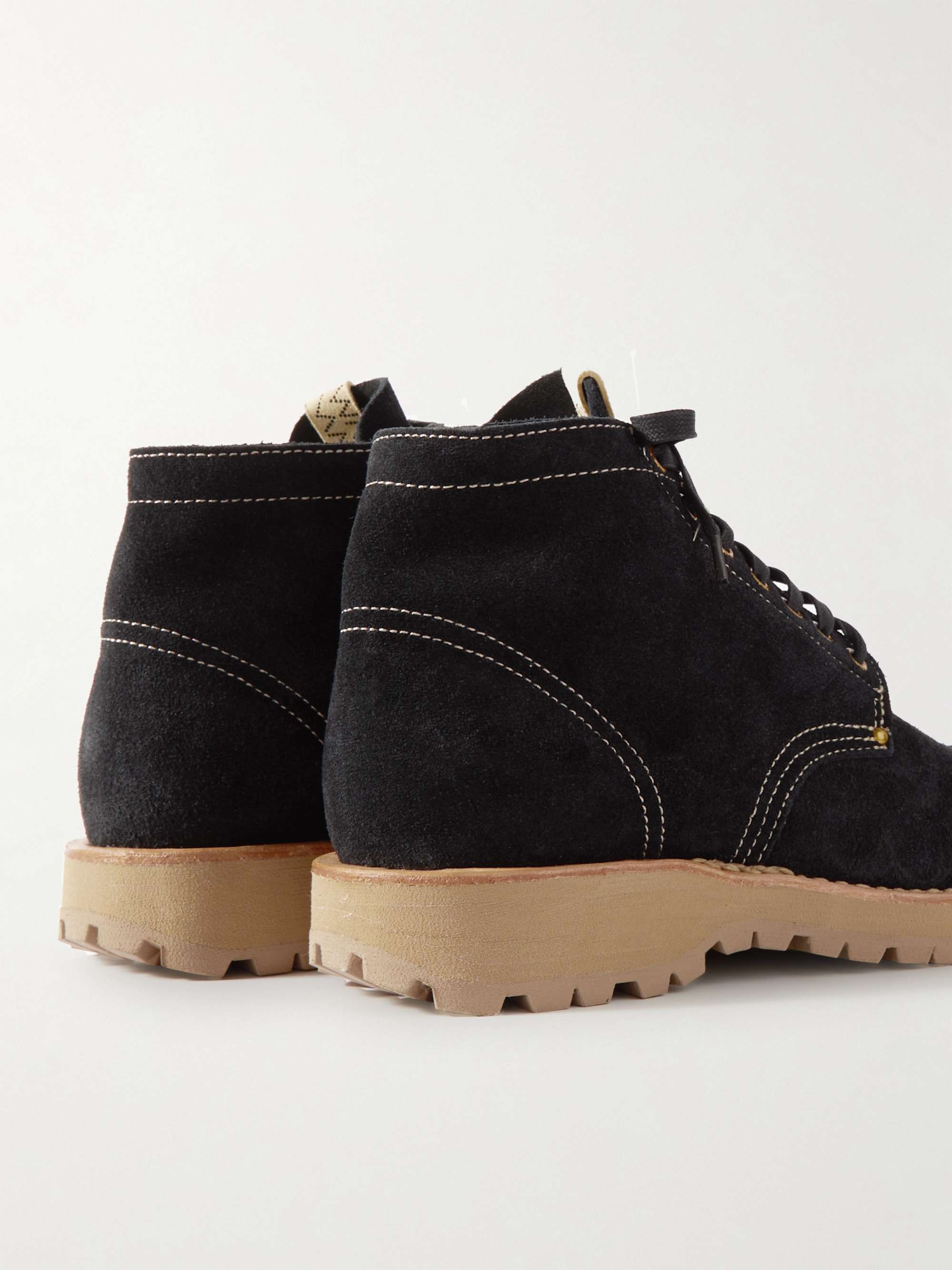 VISVIM Brigadier Folk Suede Boots