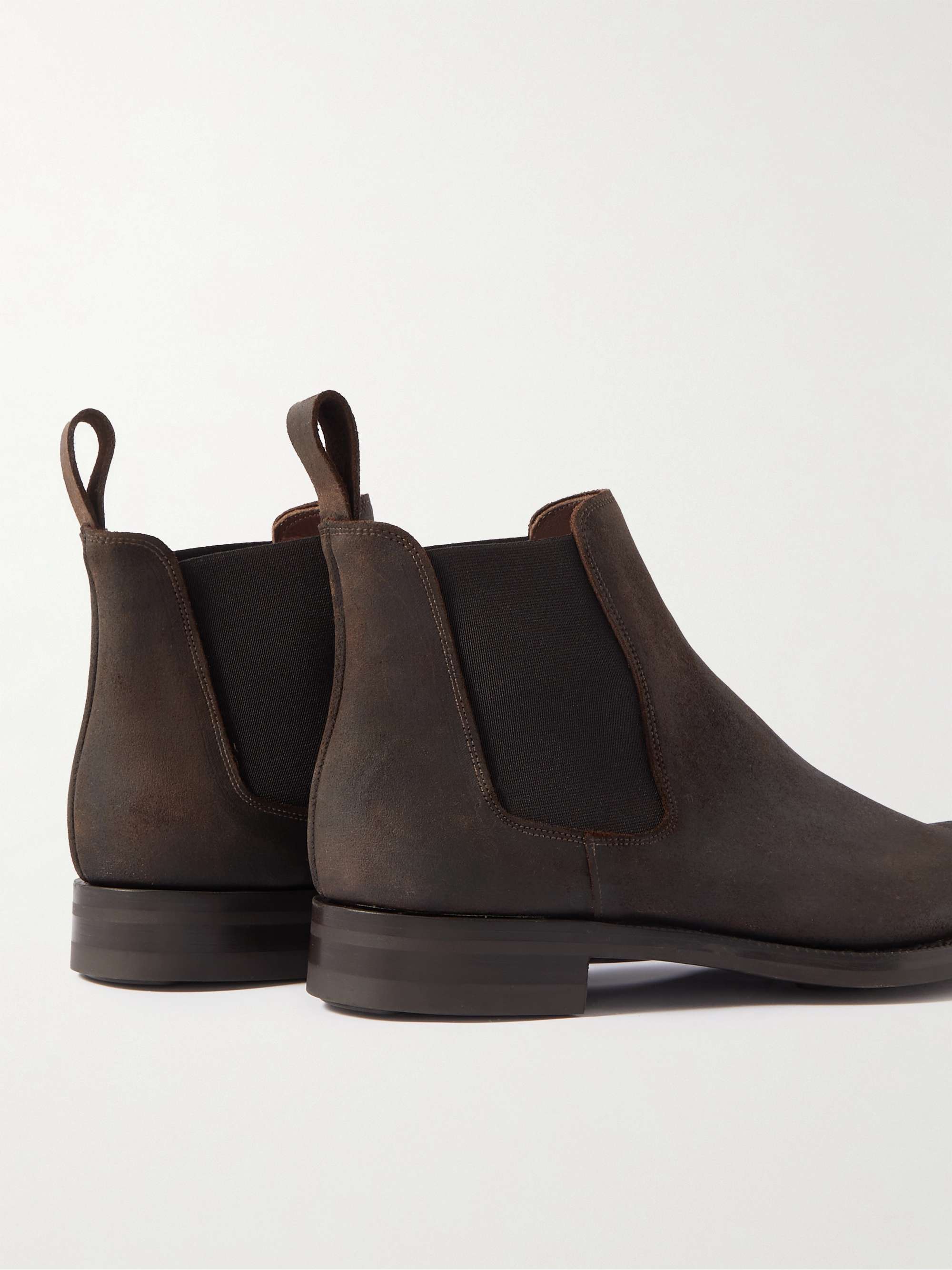 EDWARD GREEN Govan Suede Chelsea Boots