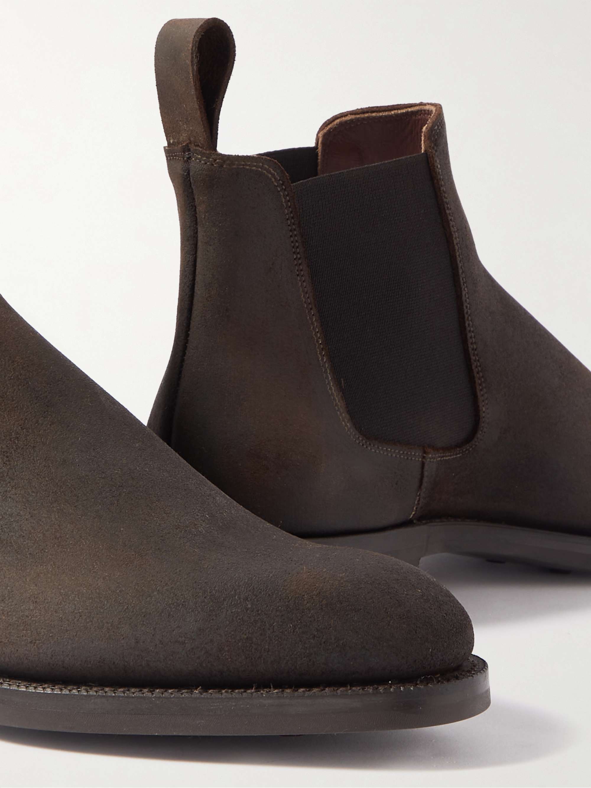 EDWARD GREEN Govan Suede Chelsea Boots