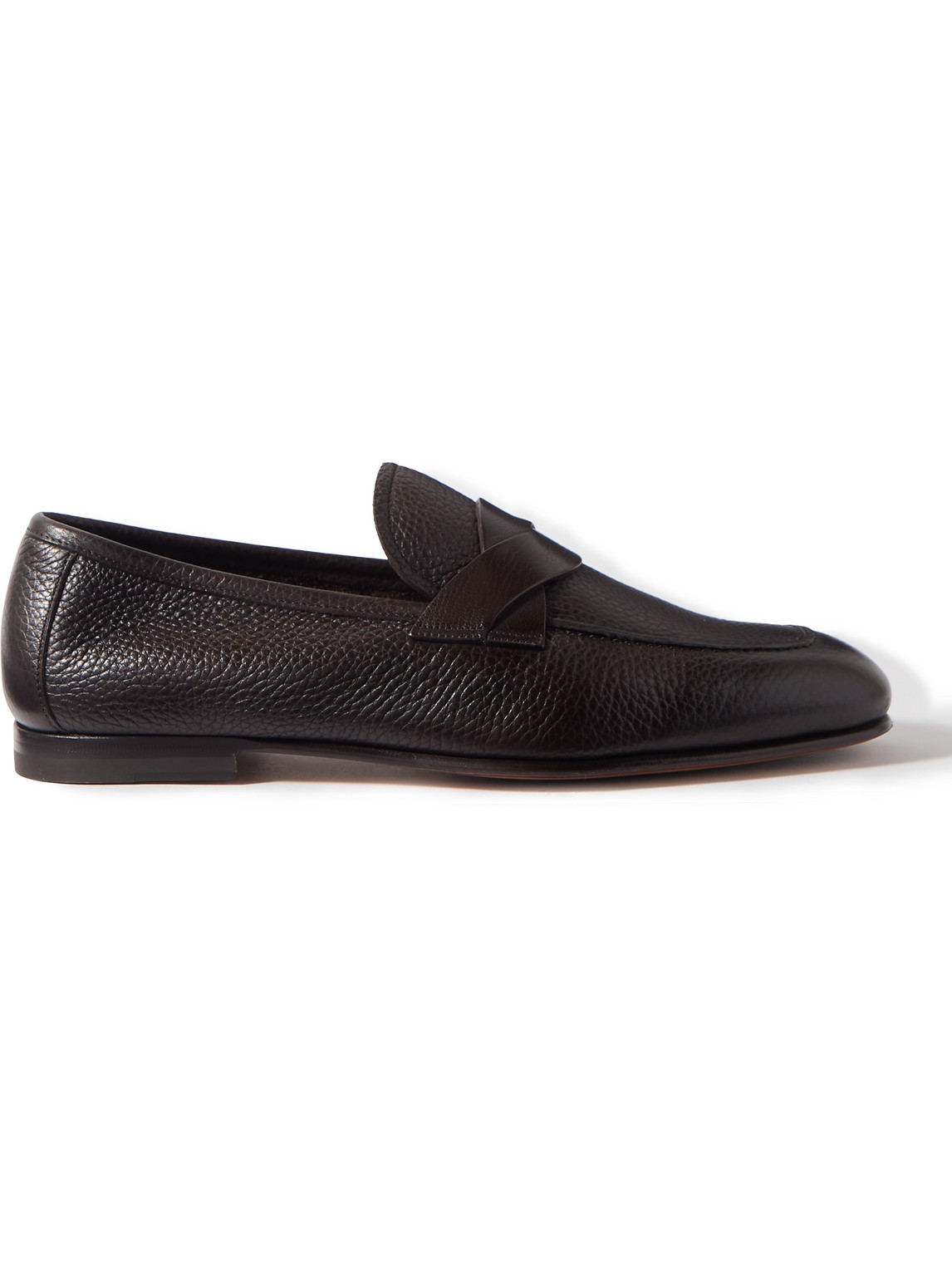 TOM FORD SEAN FULL-GRAIN LEATHER LOAFERS