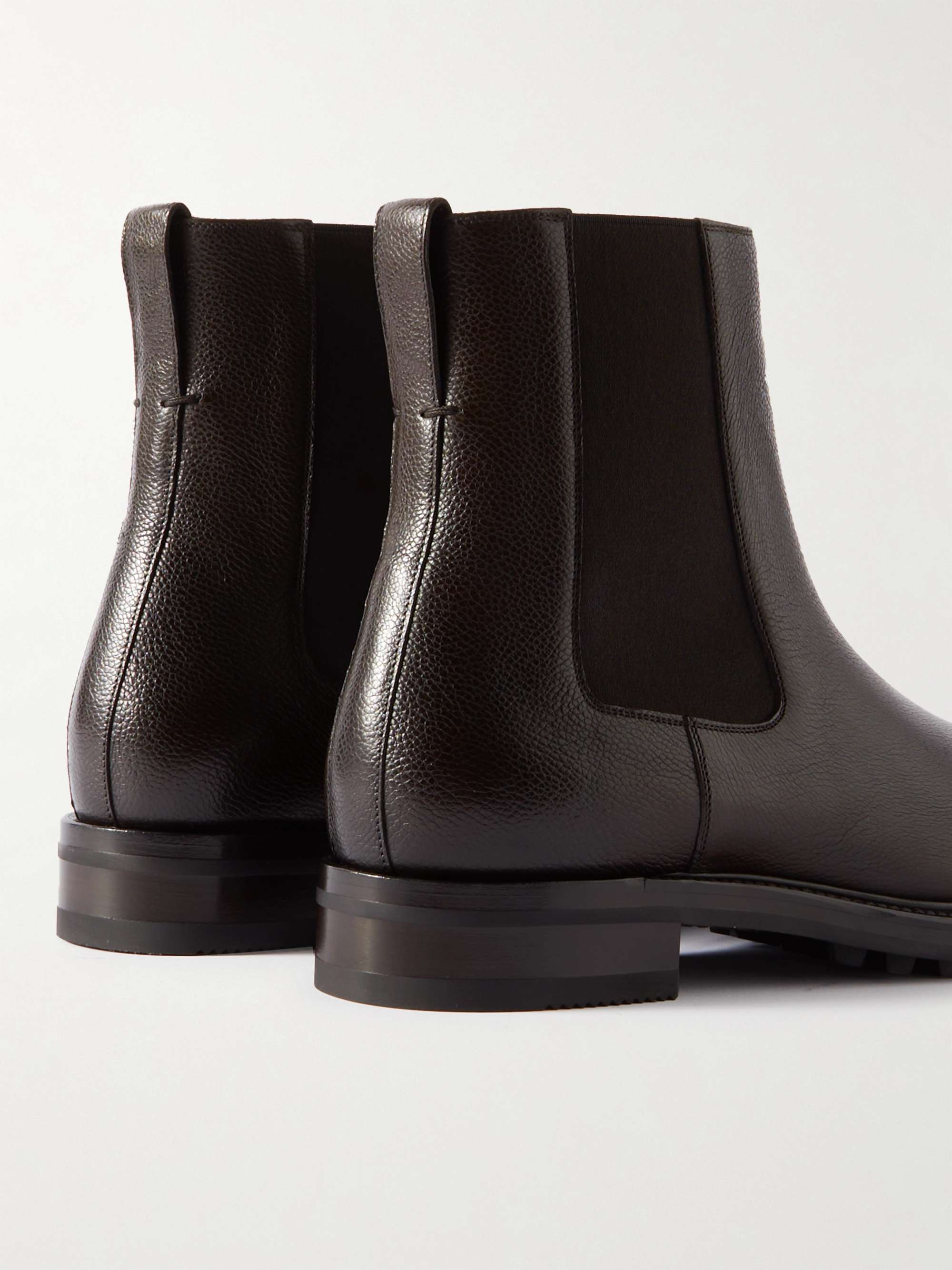 TOM FORD Stuart Full-Grain Leather Chelsea Boots