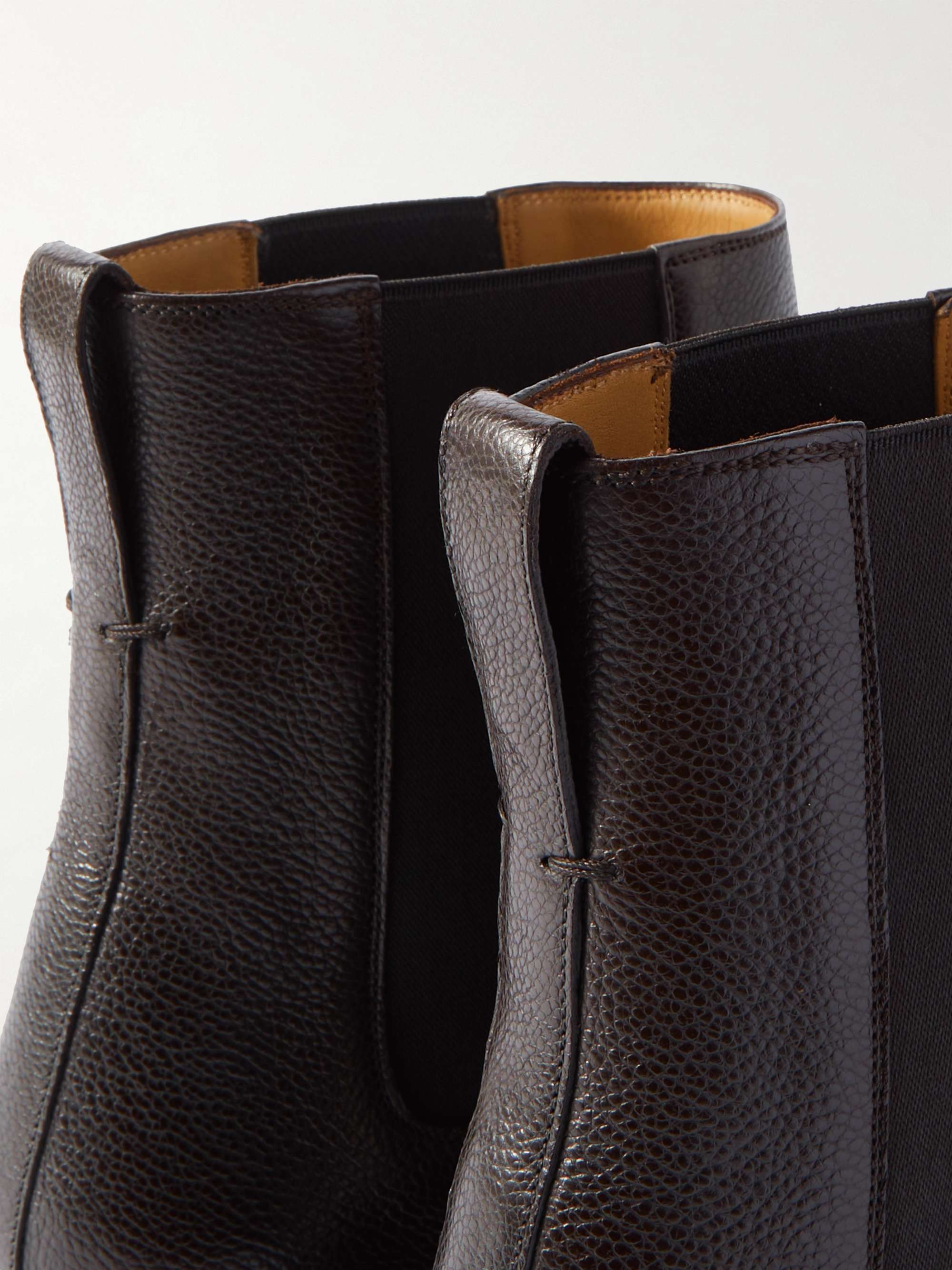 TOM FORD Stuart Full-Grain Leather Chelsea Boots