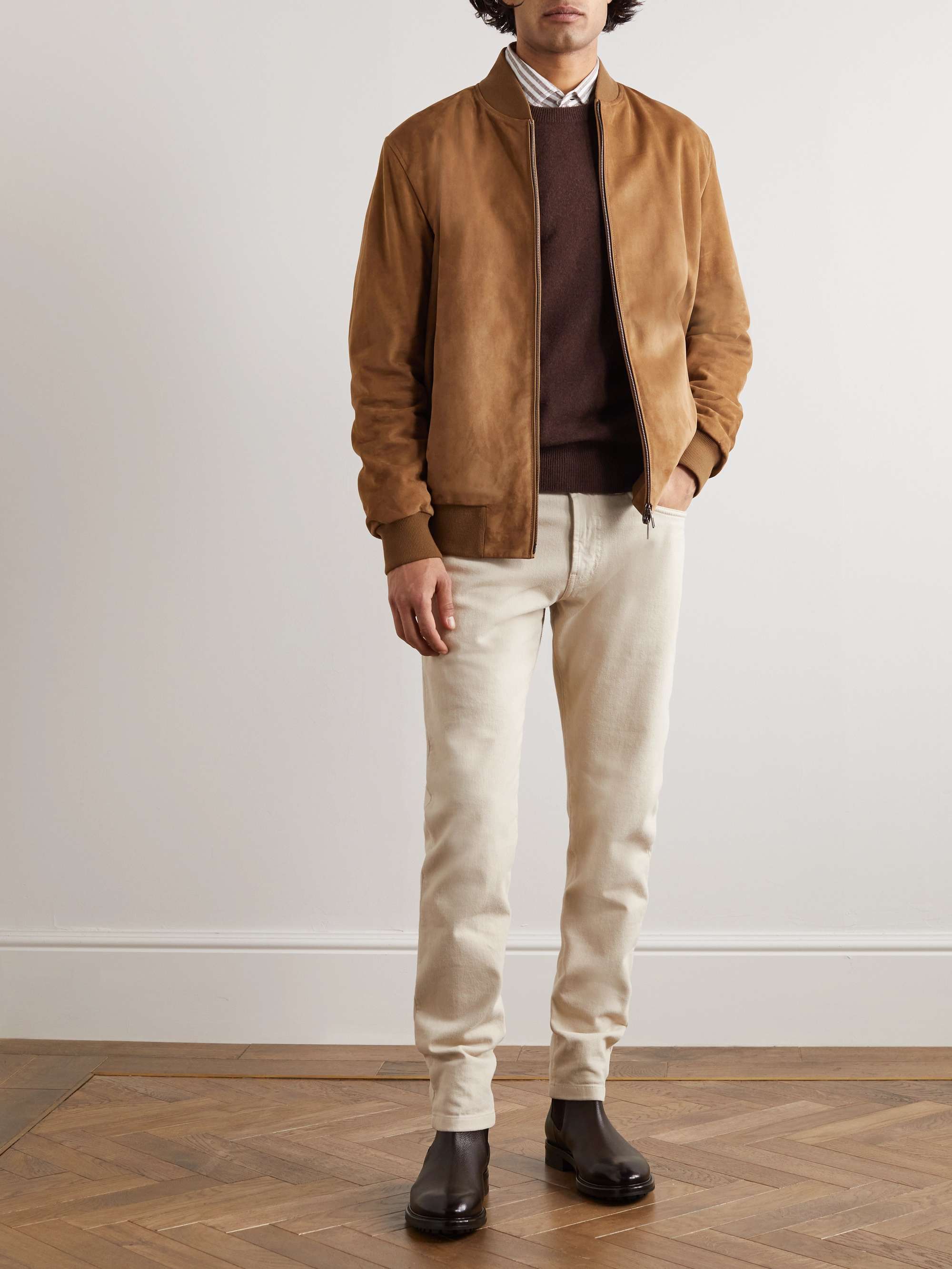 TOM FORD Stuart Full-Grain Leather Chelsea Boots