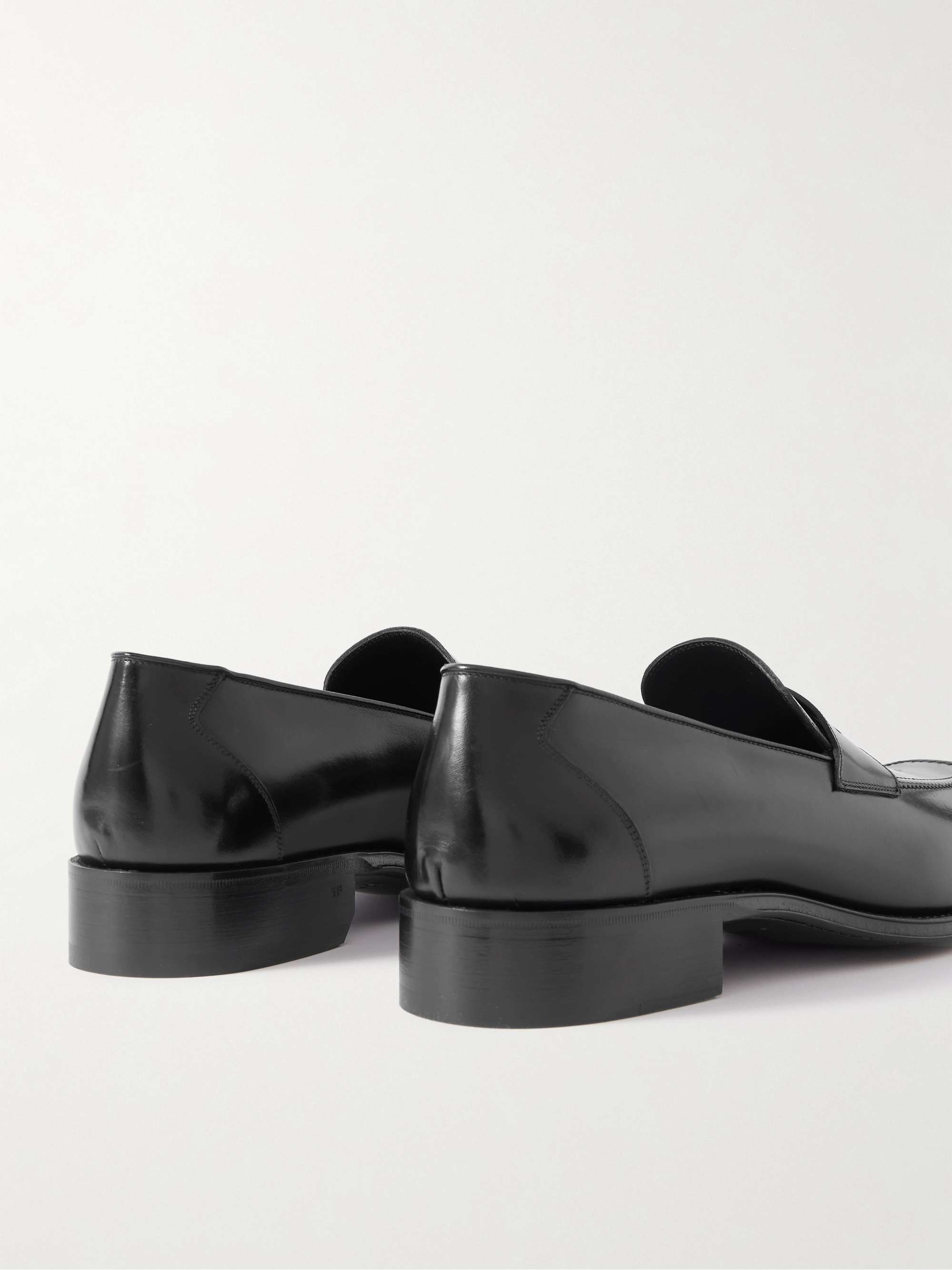 TOM FORD Claydon Leather Penny Loafers