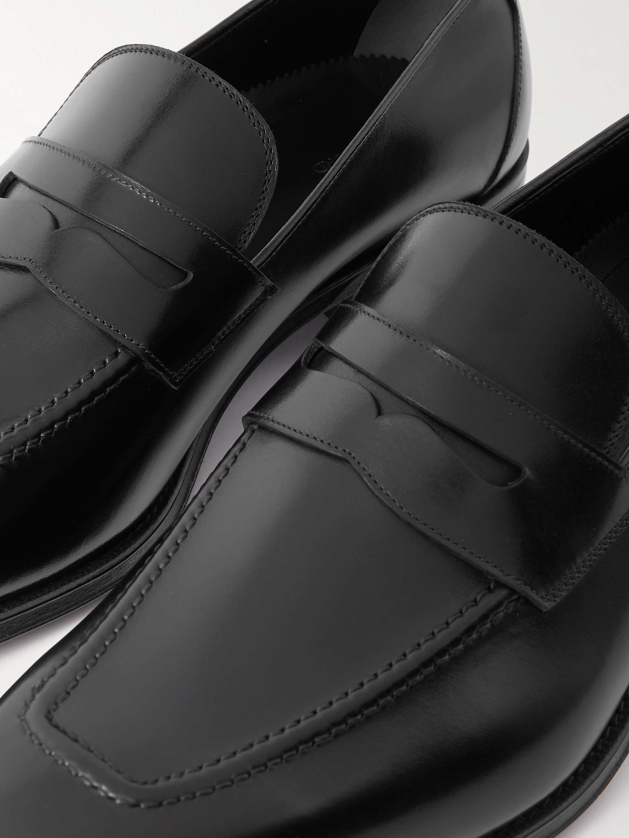 TOM FORD Claydon Leather Penny Loafers