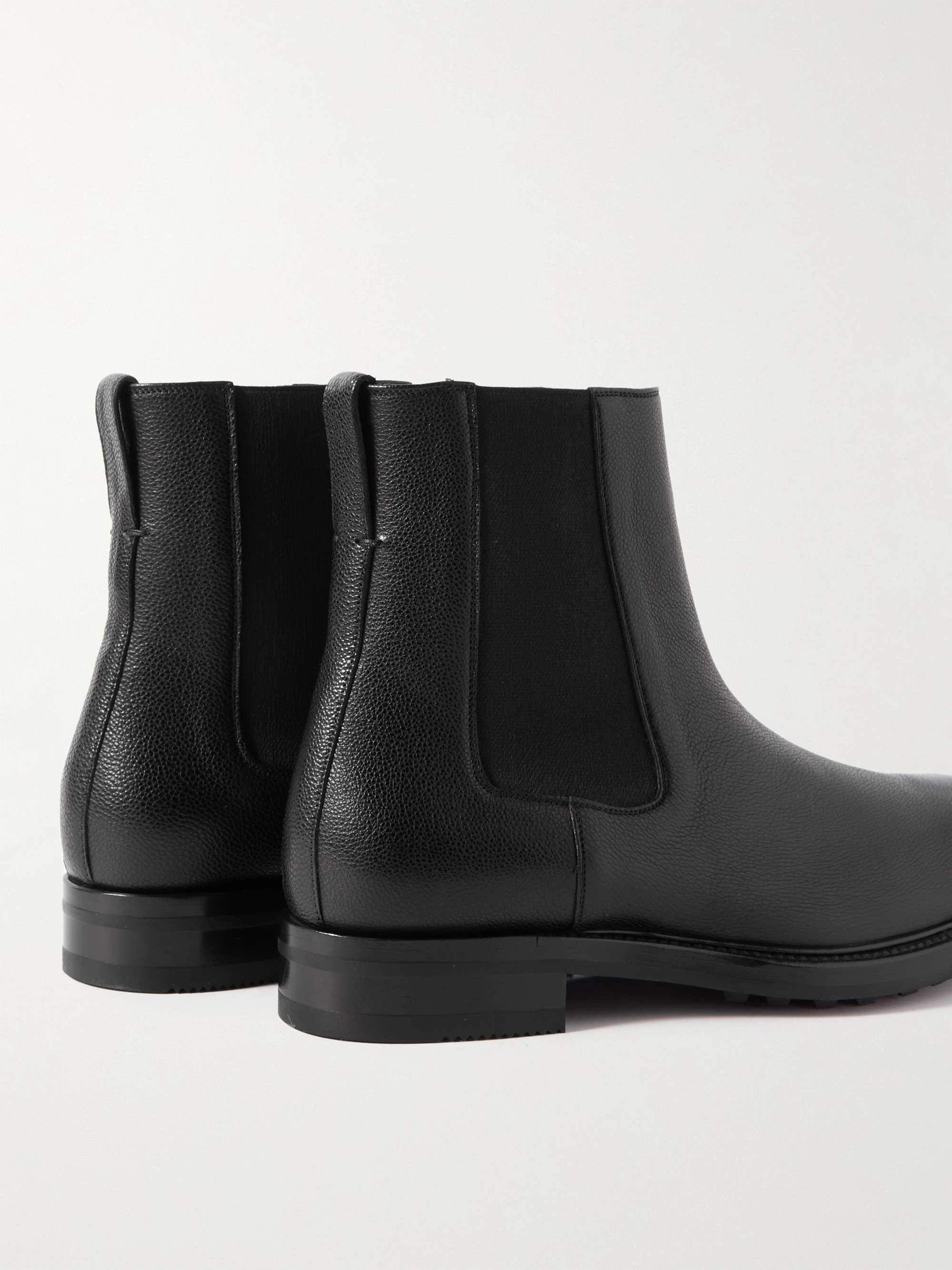TOM FORD Stuart Full-Grain Leather Chelsea Boots