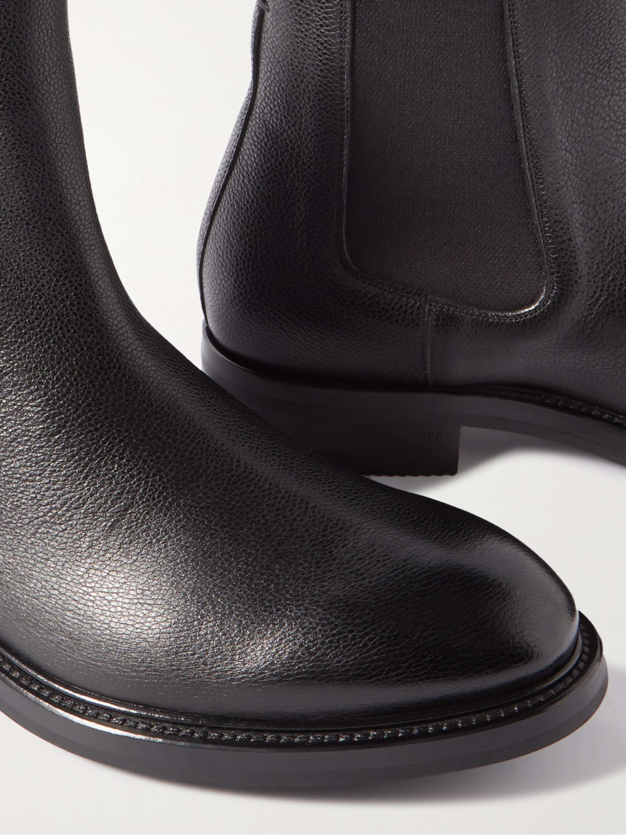 TOM FORD Stuart Full-Grain Leather Chelsea Boots