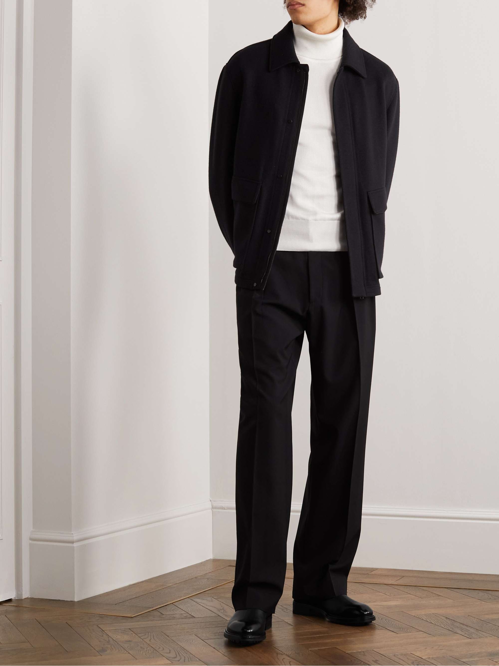 TOM FORD Stuart Full-Grain Leather Chelsea Boots