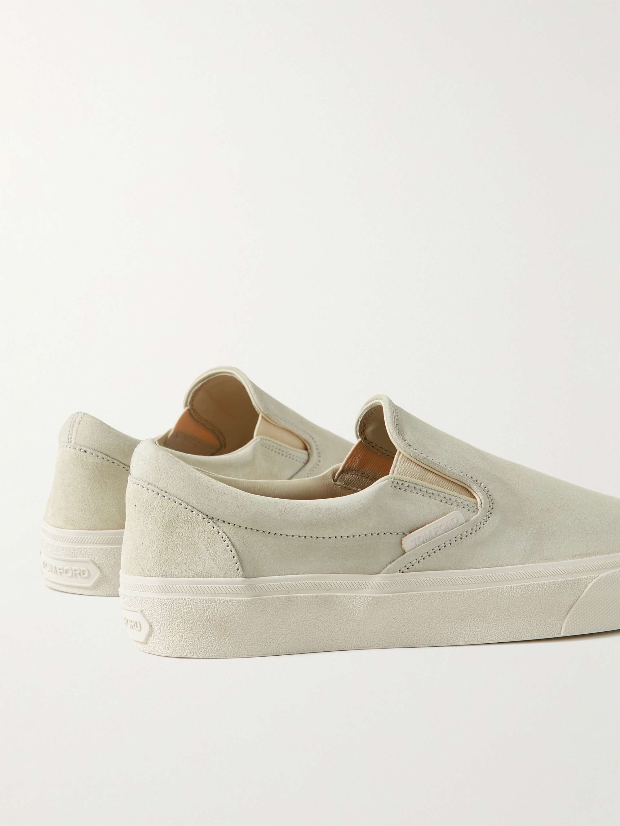 TOM FORD Jude Suede Slip-On Sneakers
