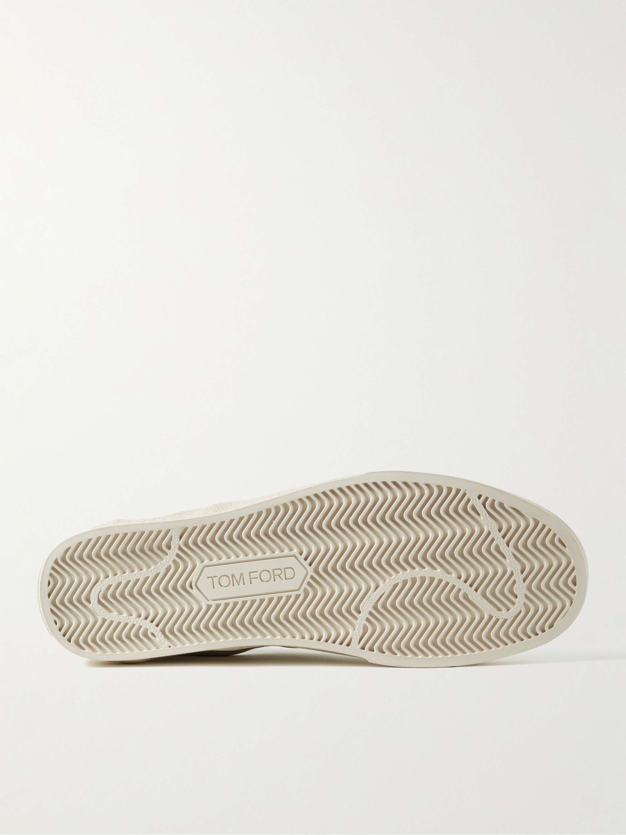 TOM FORD Jude Suede Slip-On Sneakers