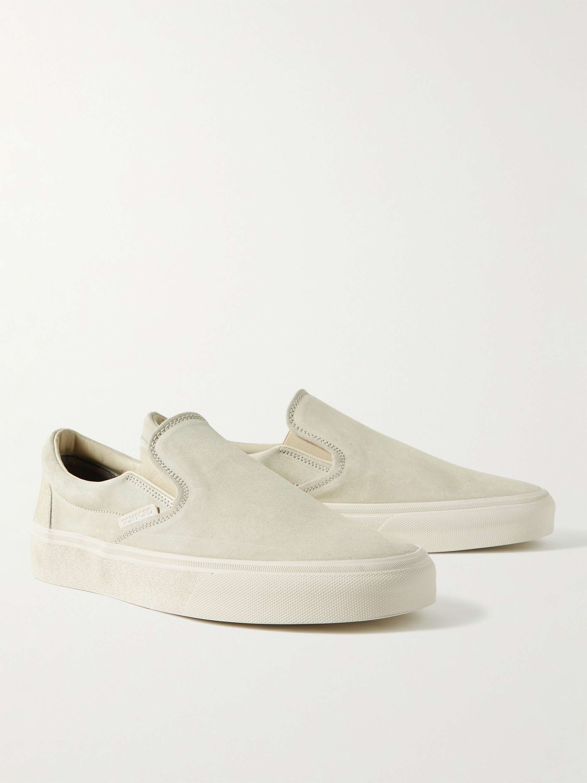 TOM FORD Jude Suede Slip-On Sneakers