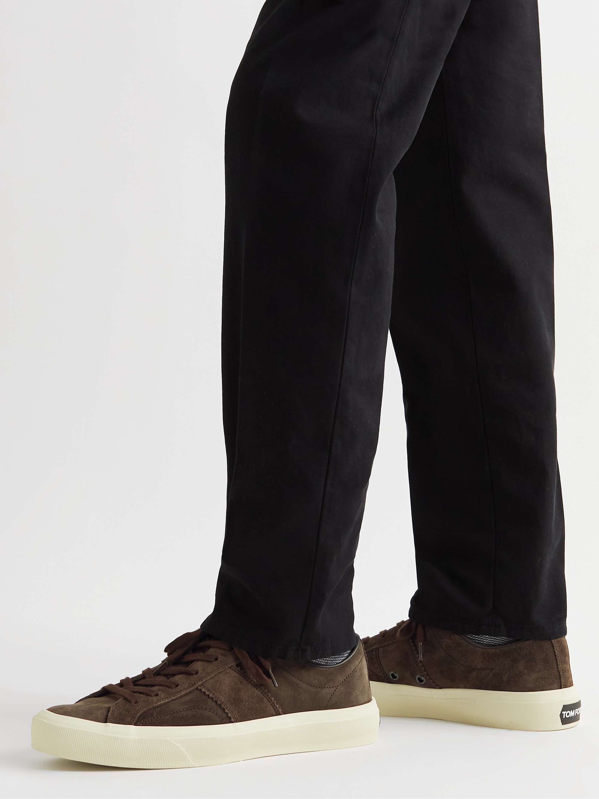 TOM FORD Cambridge Suede Sneakers