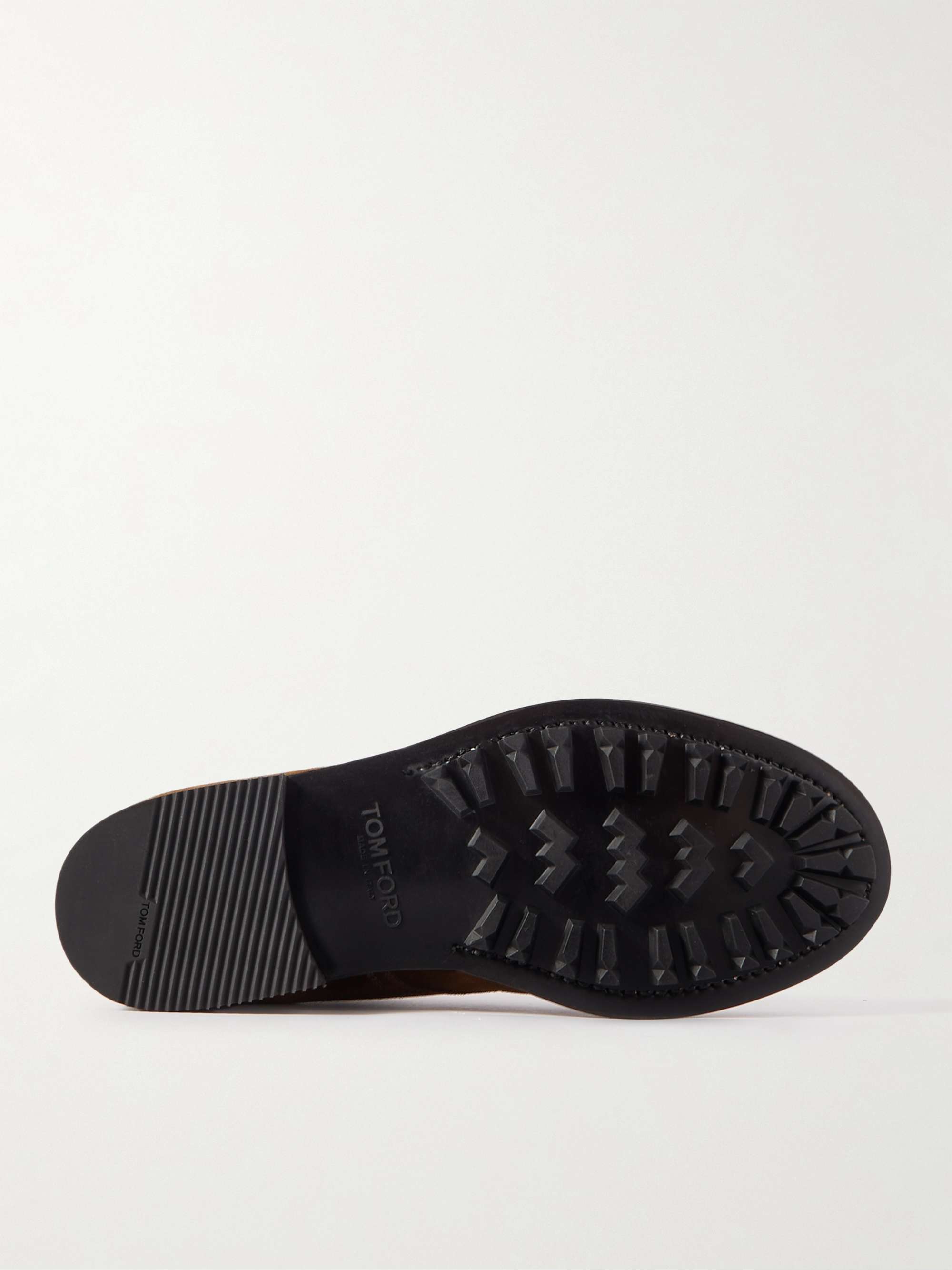 TOM FORD Bodiam Suede Lace-Up Boots
