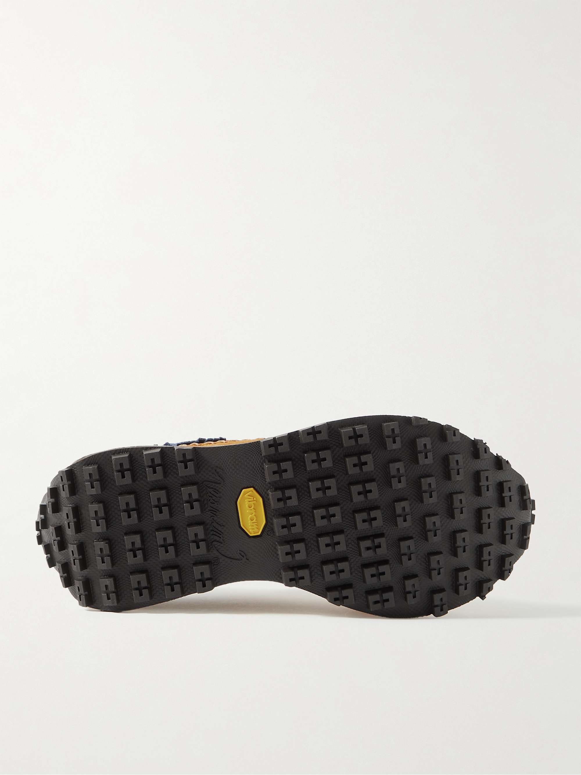 VISVIM Walpi Runner Fringed Suede Sneakers